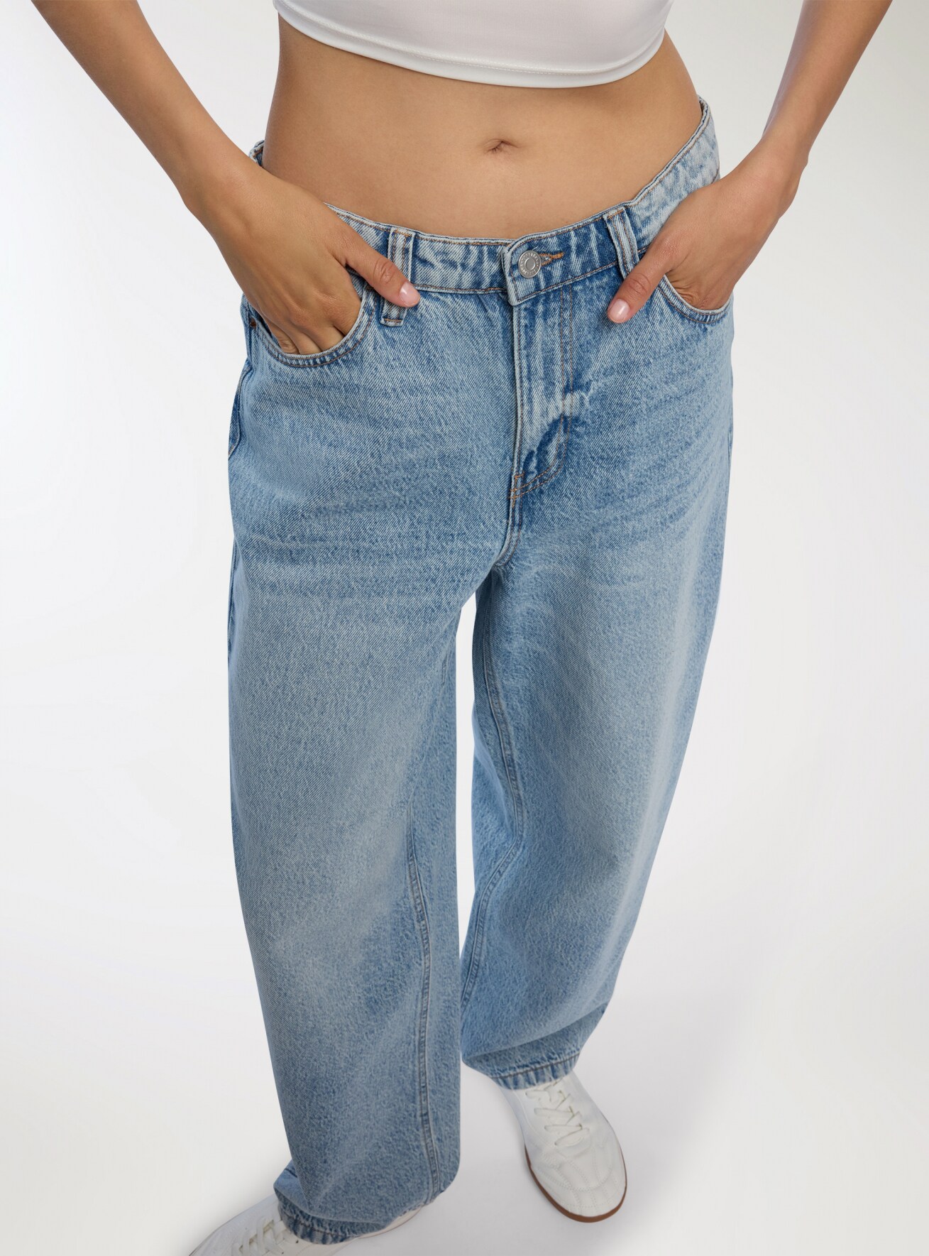 Pantalone Jeans Lungo Donna Terranova