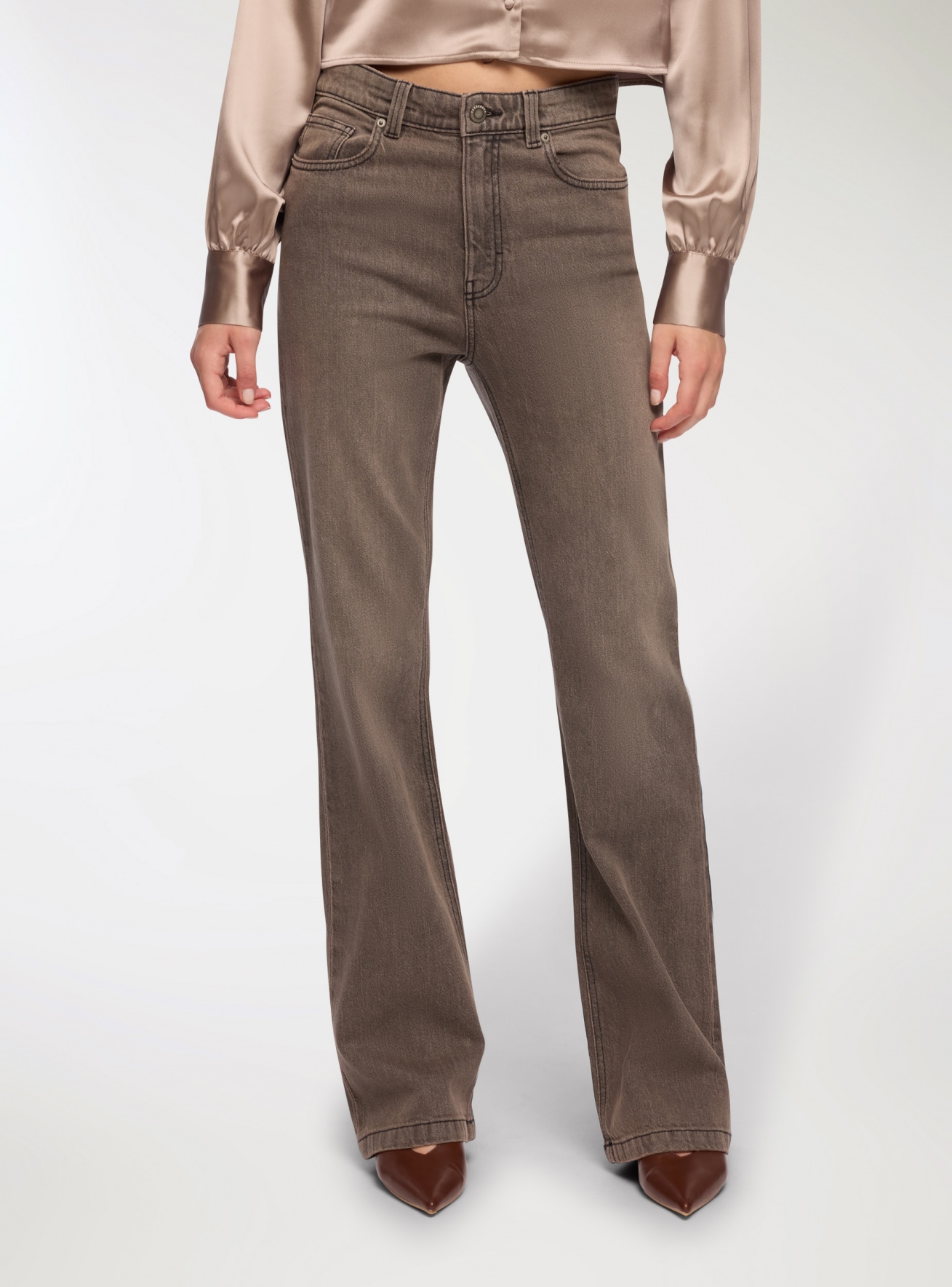 Pantalone Jeans Lungo Donna Terranova