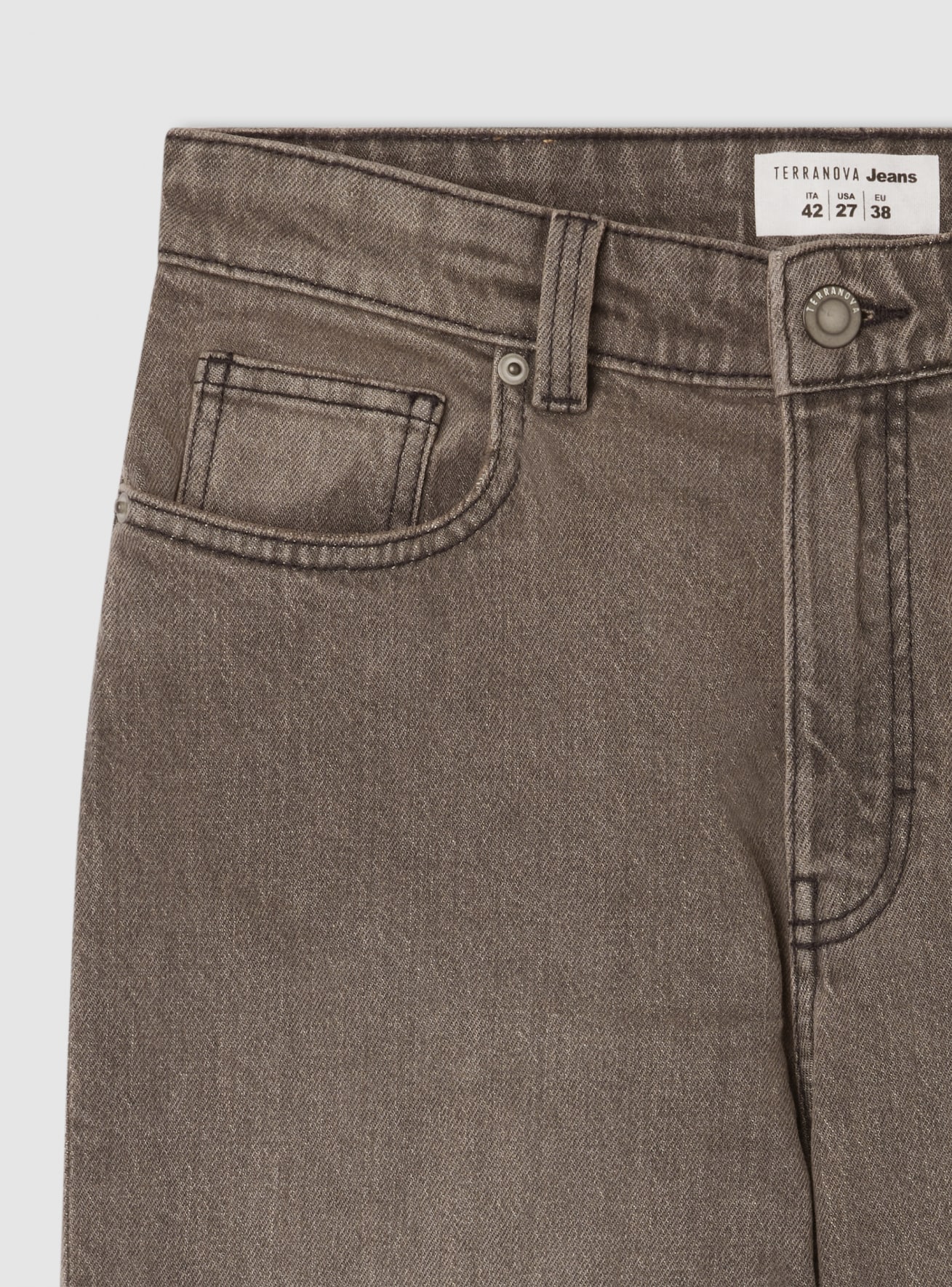 Pantalone Jeans Lungo Donna Terranova