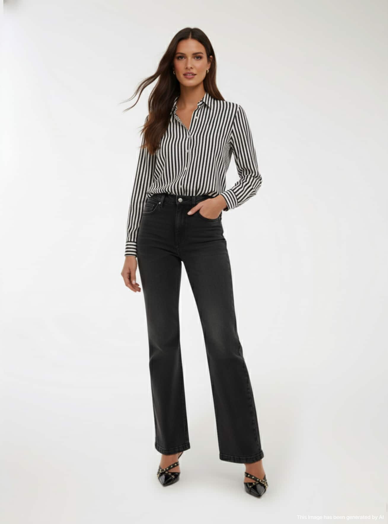 Jeans largos Mujer Terranova