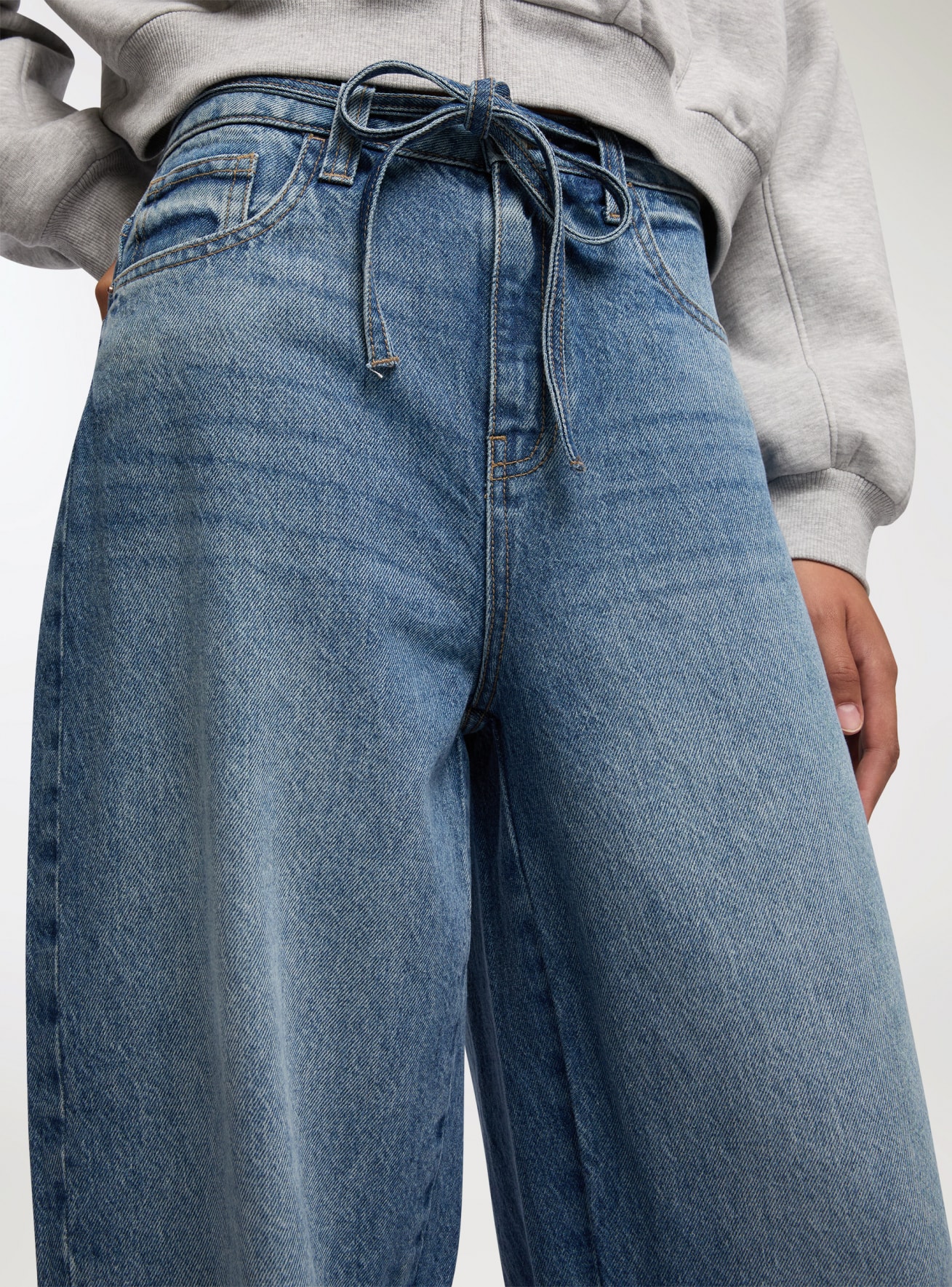 Pantalone Jeans Lungo Donna Terranova