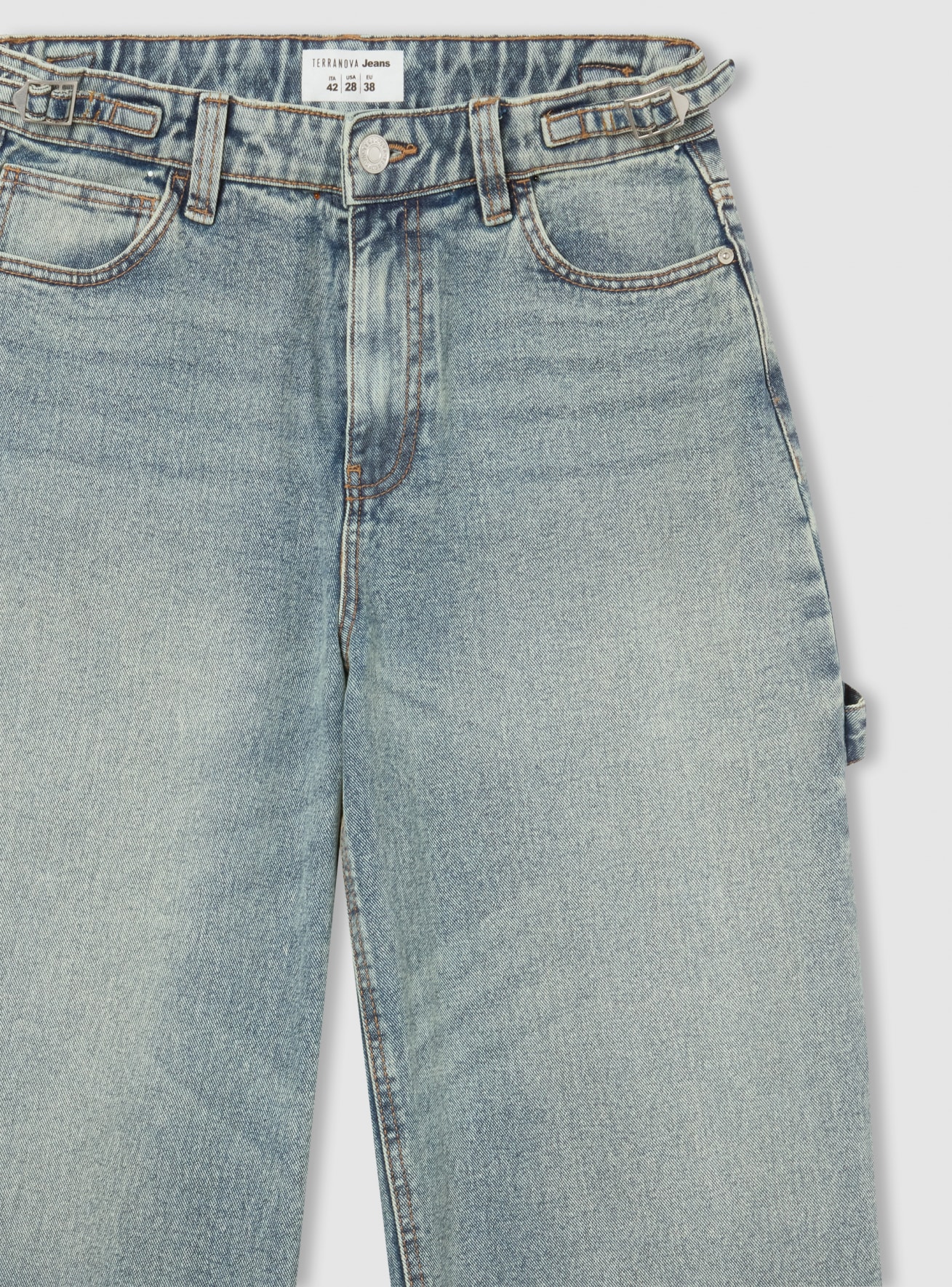 Pantalone Jeans Lungo Donna Terranova