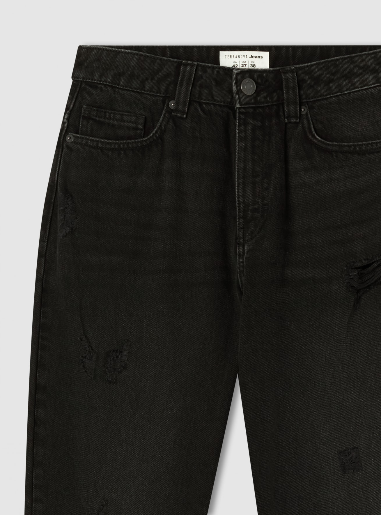 Pantalone Jeans Lungo Donna Terranova