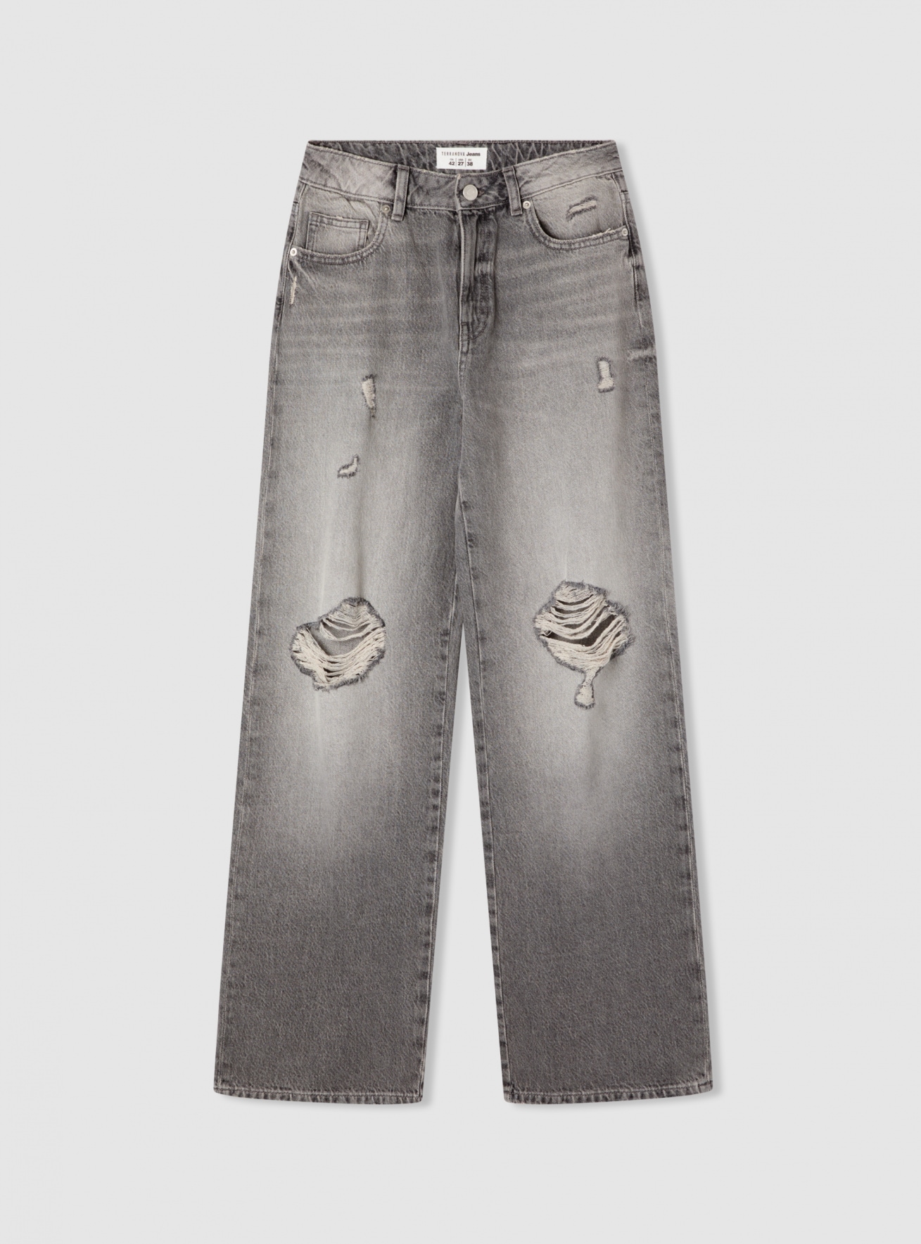Long pants jeans Woman Terranova