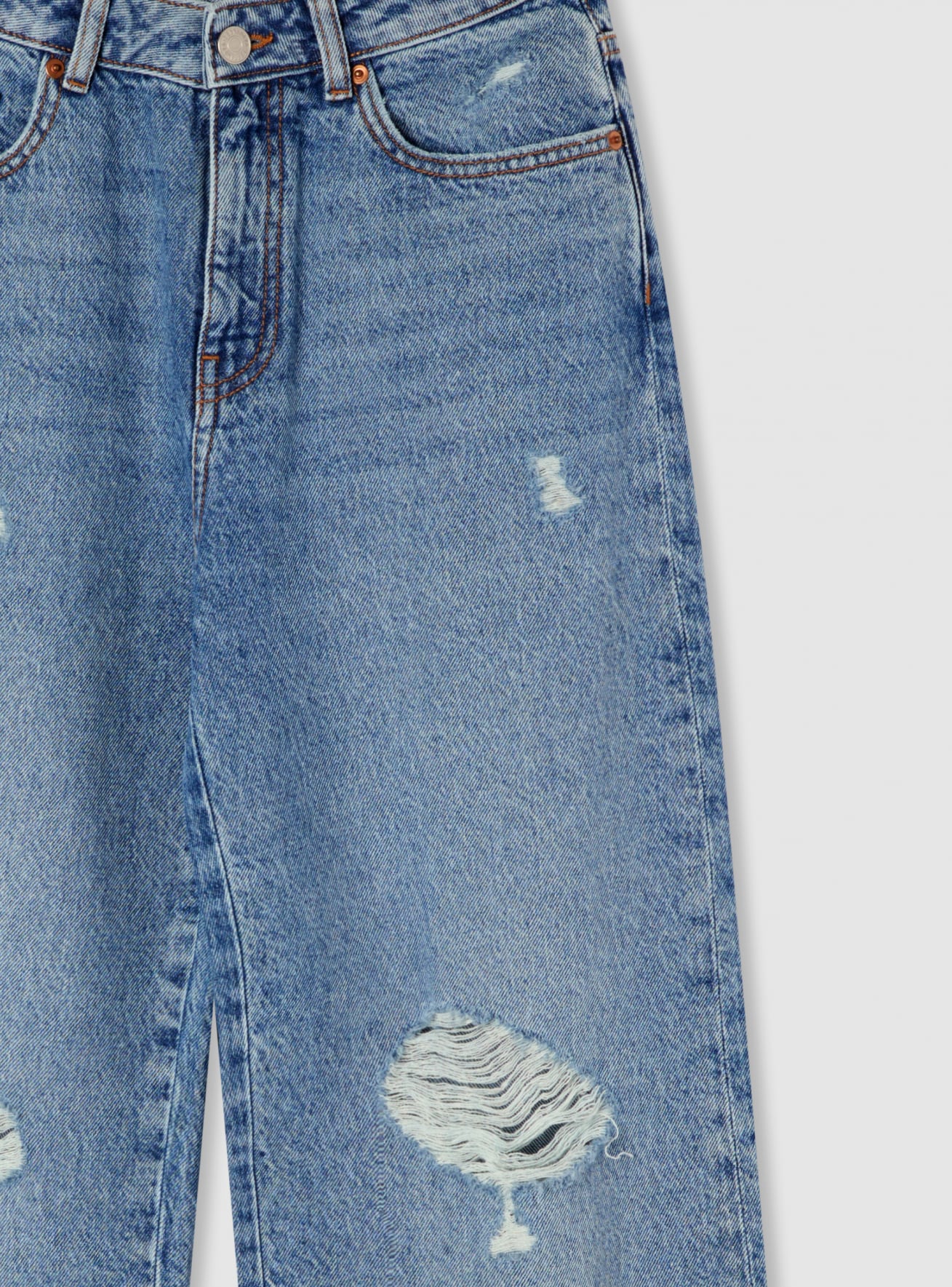 Pantalone Jeans Lungo Donna Terranova