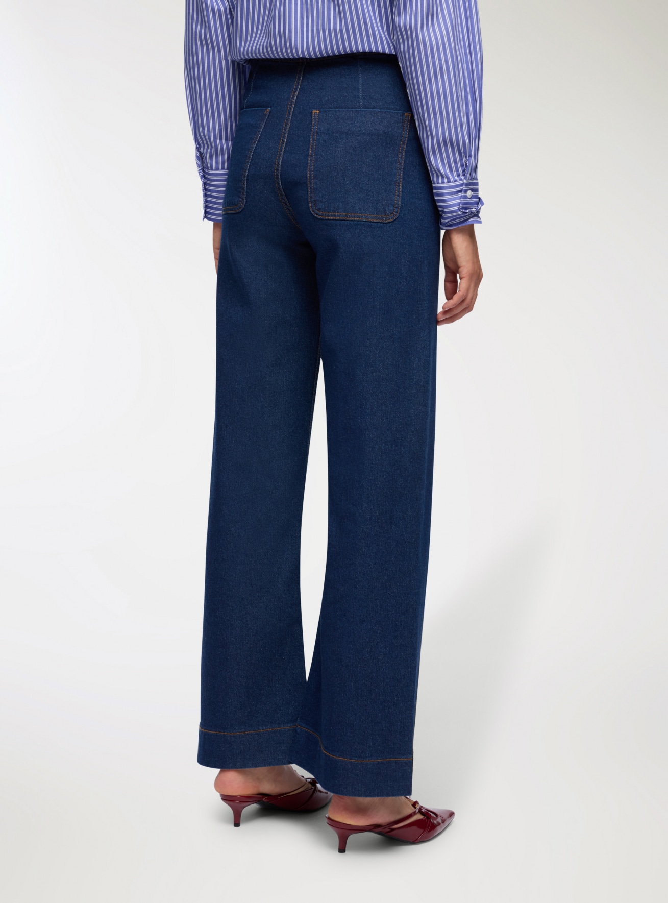 Long pants jeans Woman Terranova