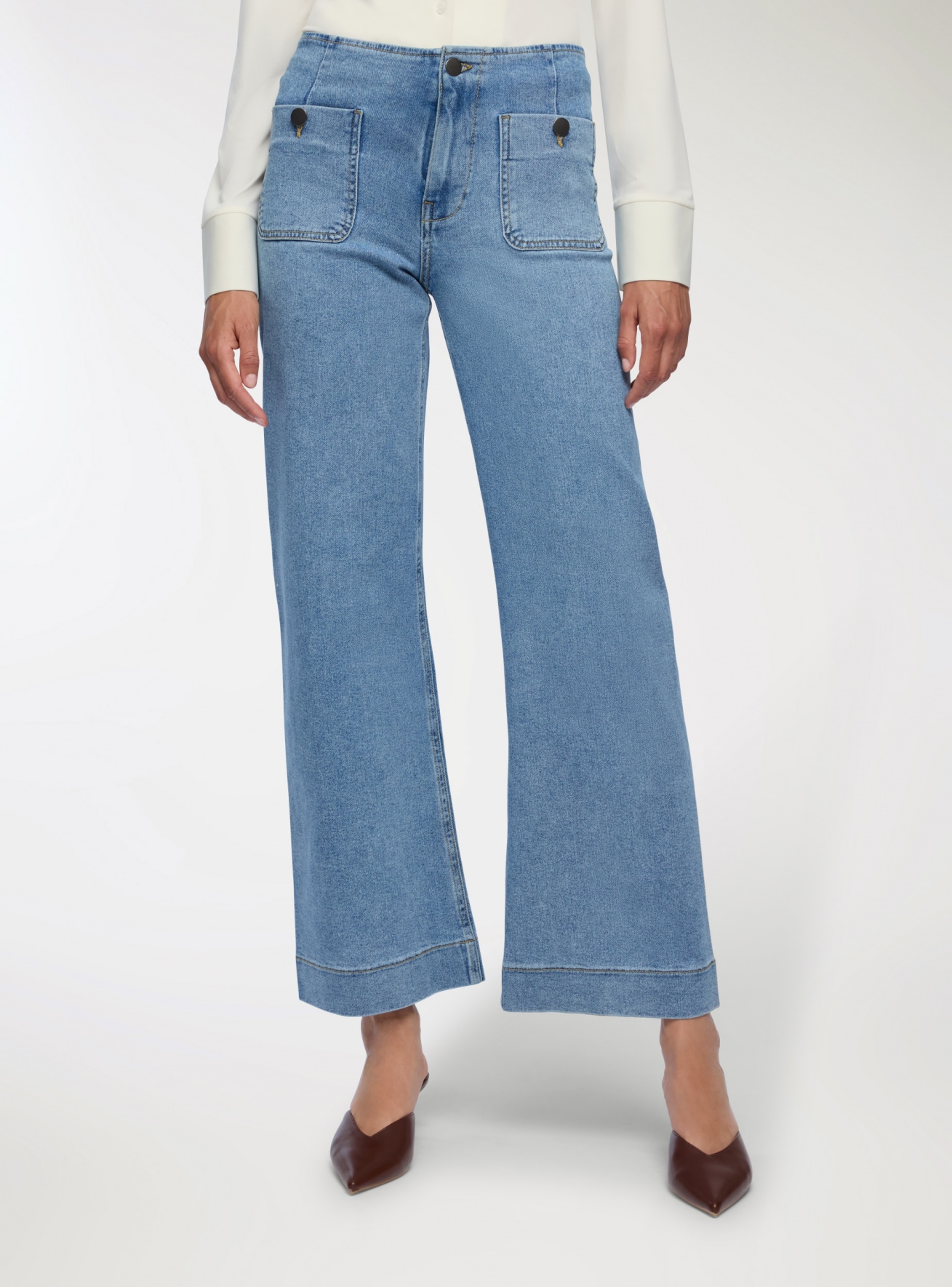 Long pants jeans Woman Terranova