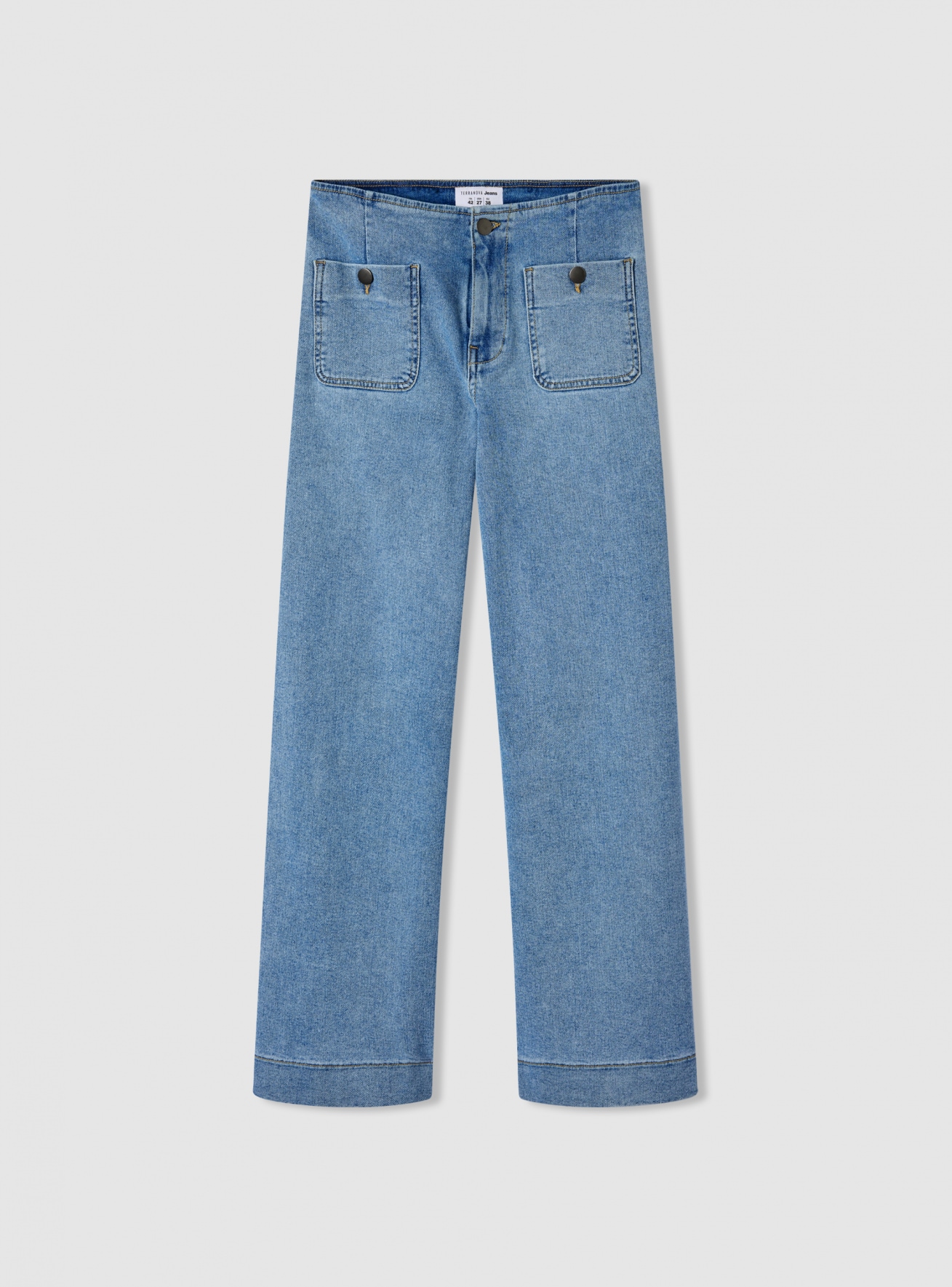 Long pants jeans Woman Terranova