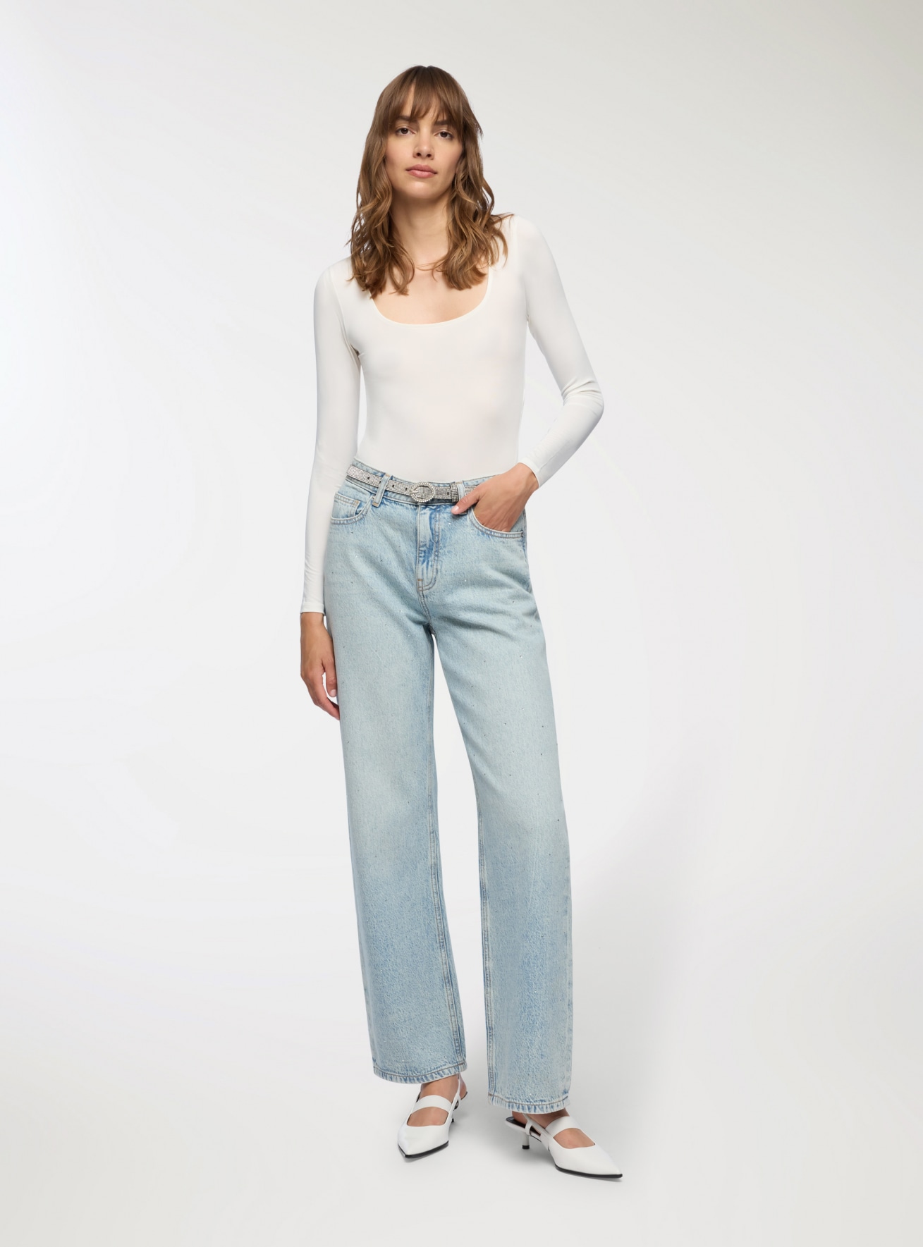 Jeans largos Mujer Terranova