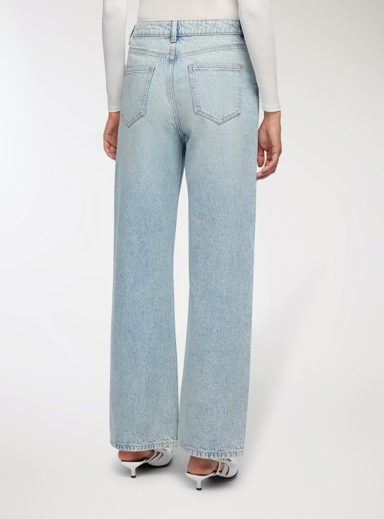 Pantalone Jeans Lungo Donna Terranova