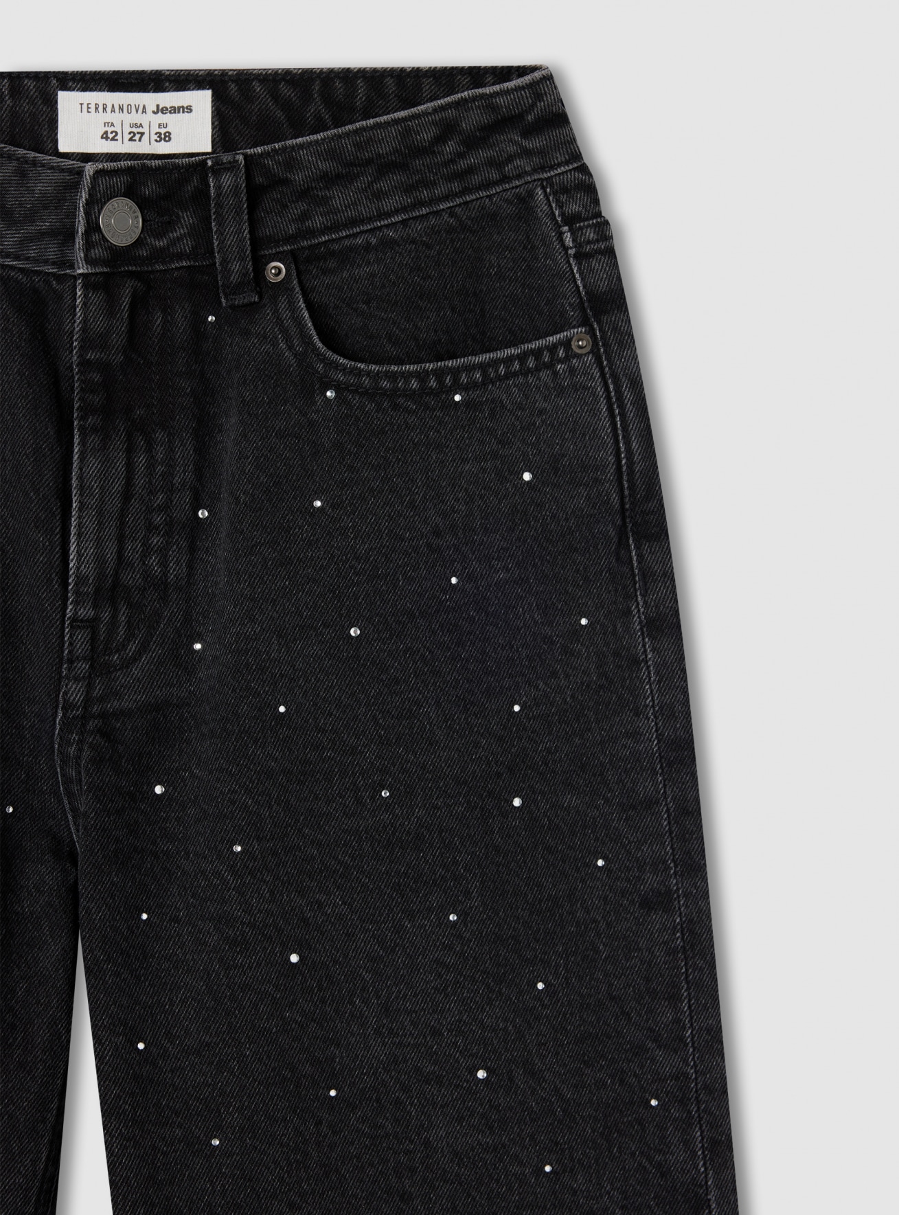 Pantalone Jeans Lungo Donna Terranova