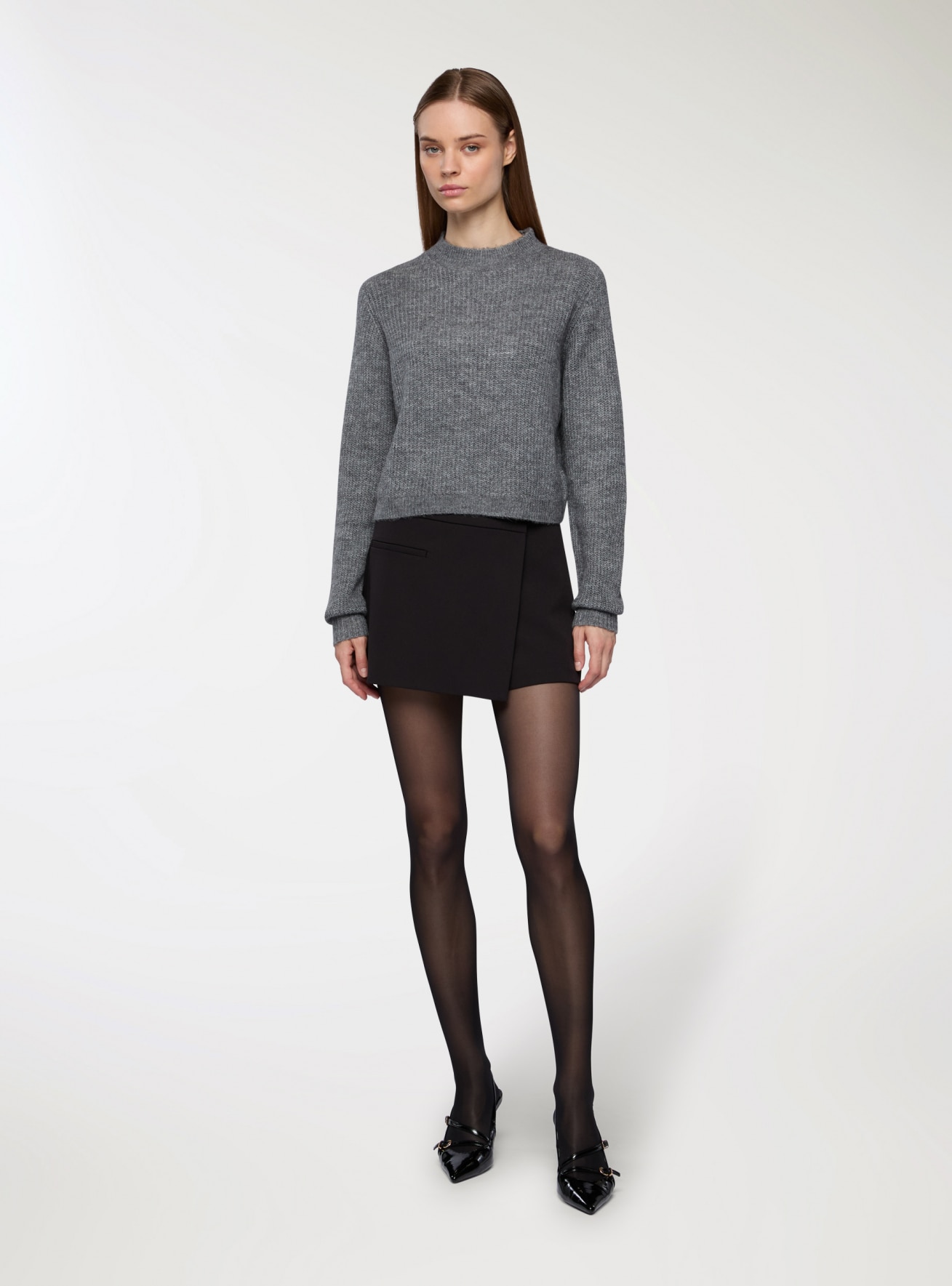 Skort con chiusura laterale