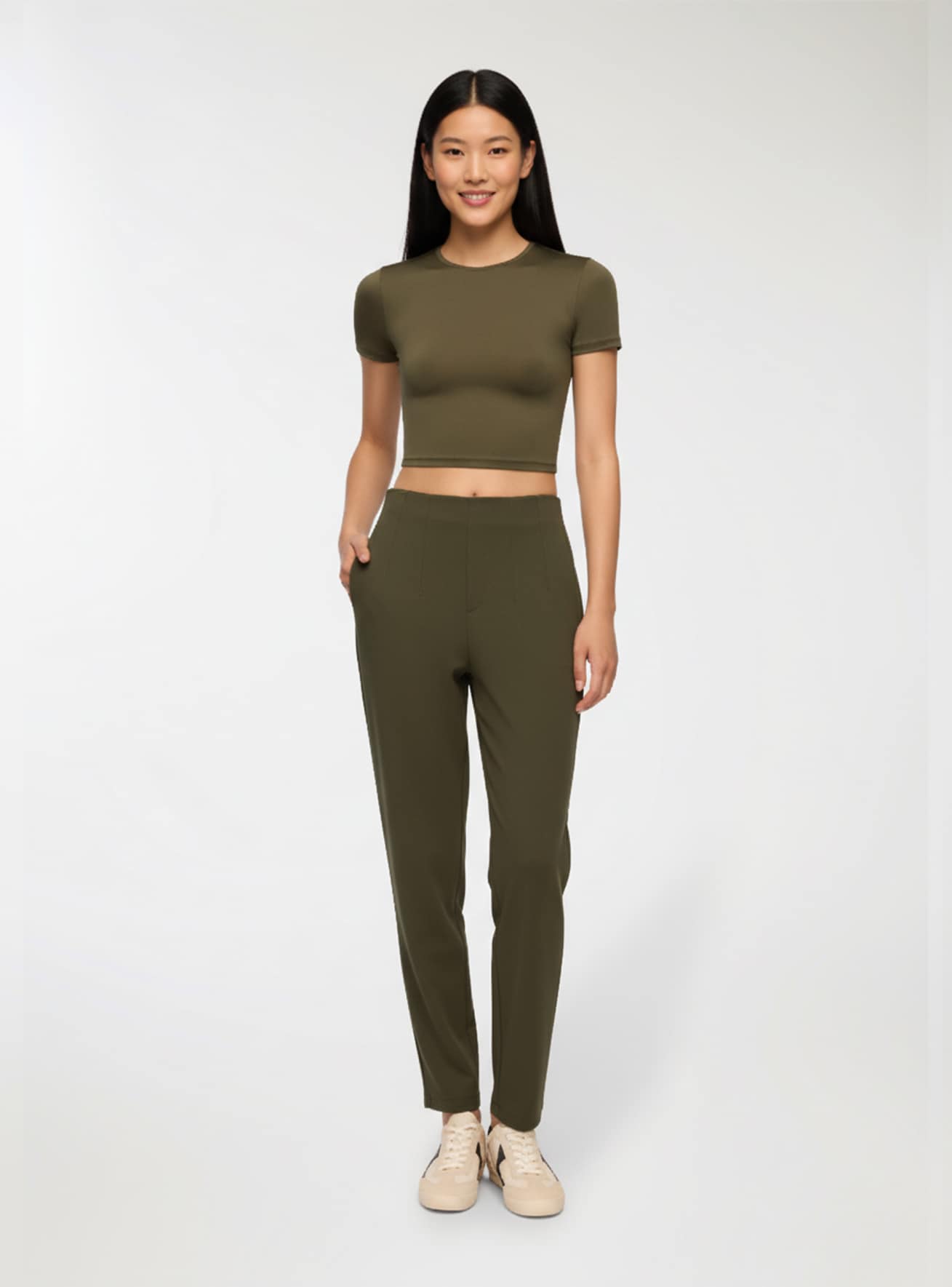 Pantalone Lungo Damen Terranova