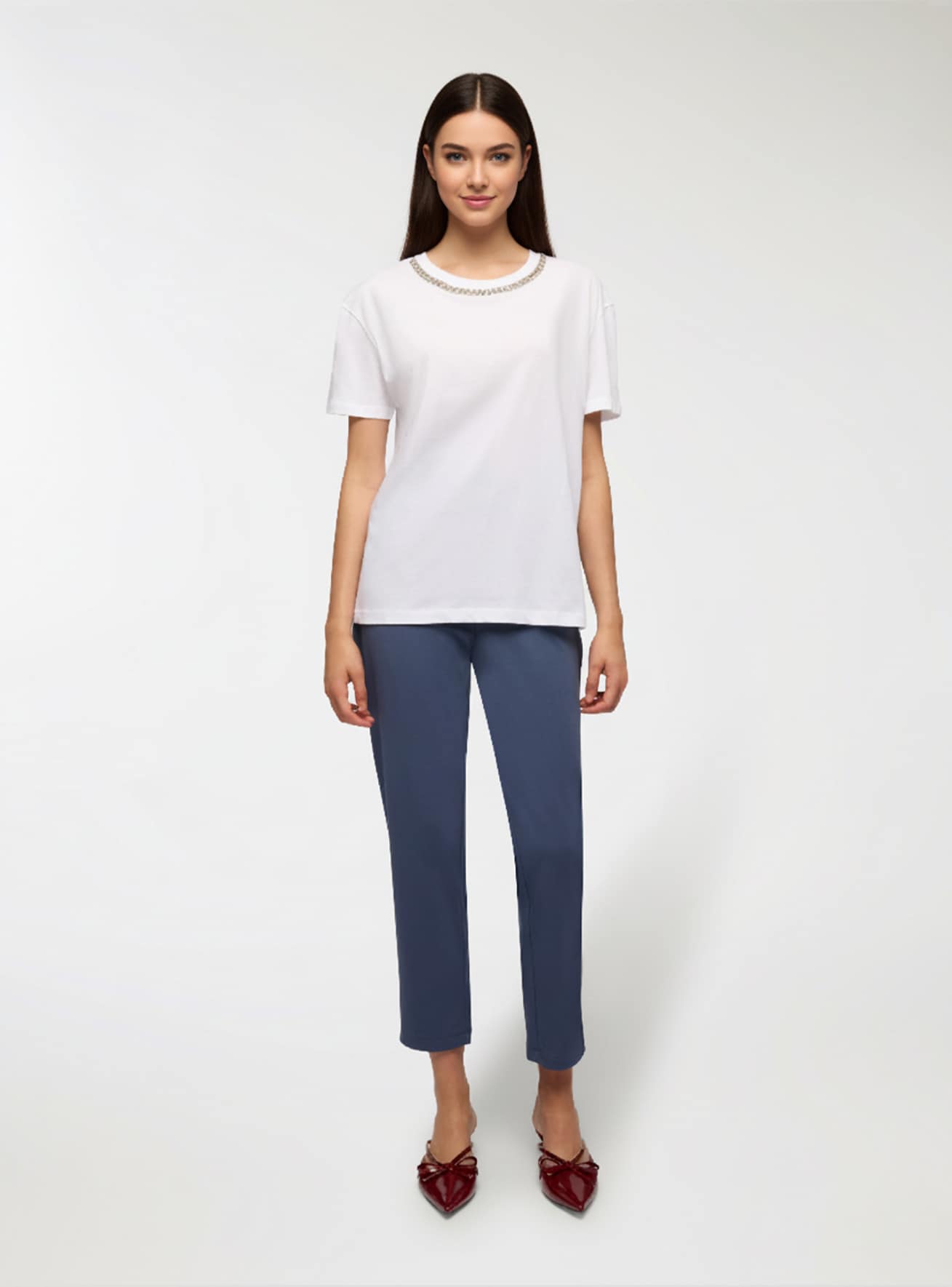 Pantalone Lungo Damen Terranova