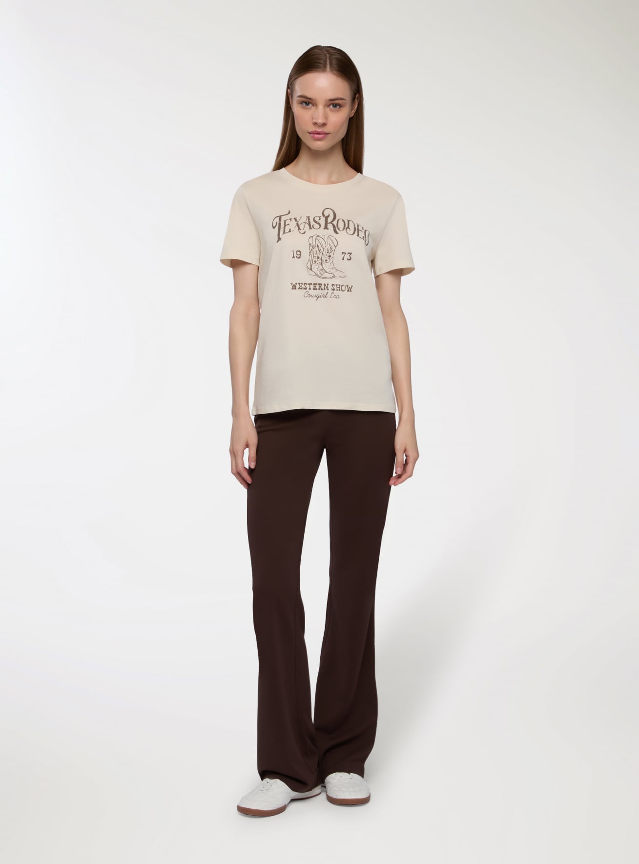 Długie spodnie Donna Terranova