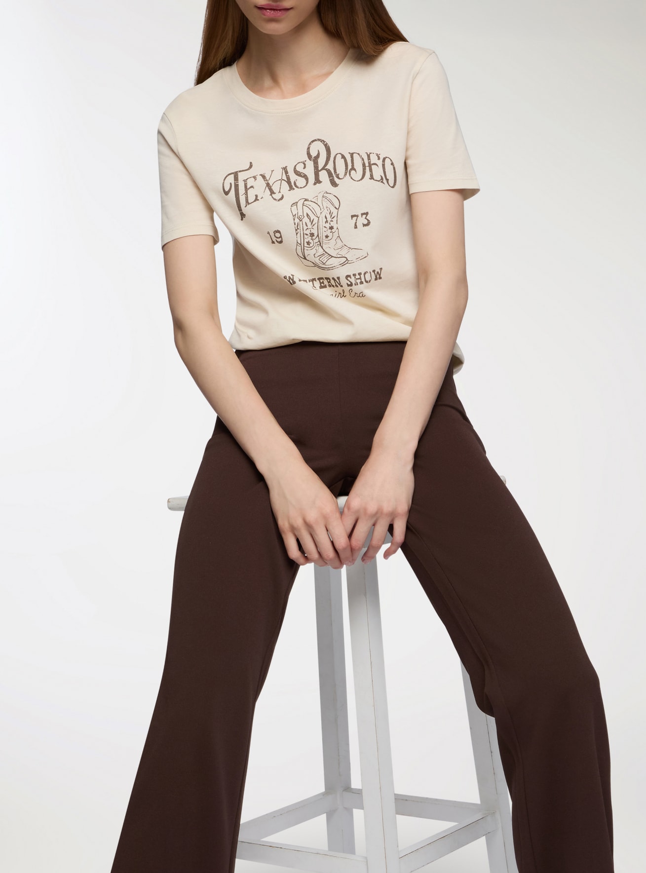 Długie spodnie Donna Terranova