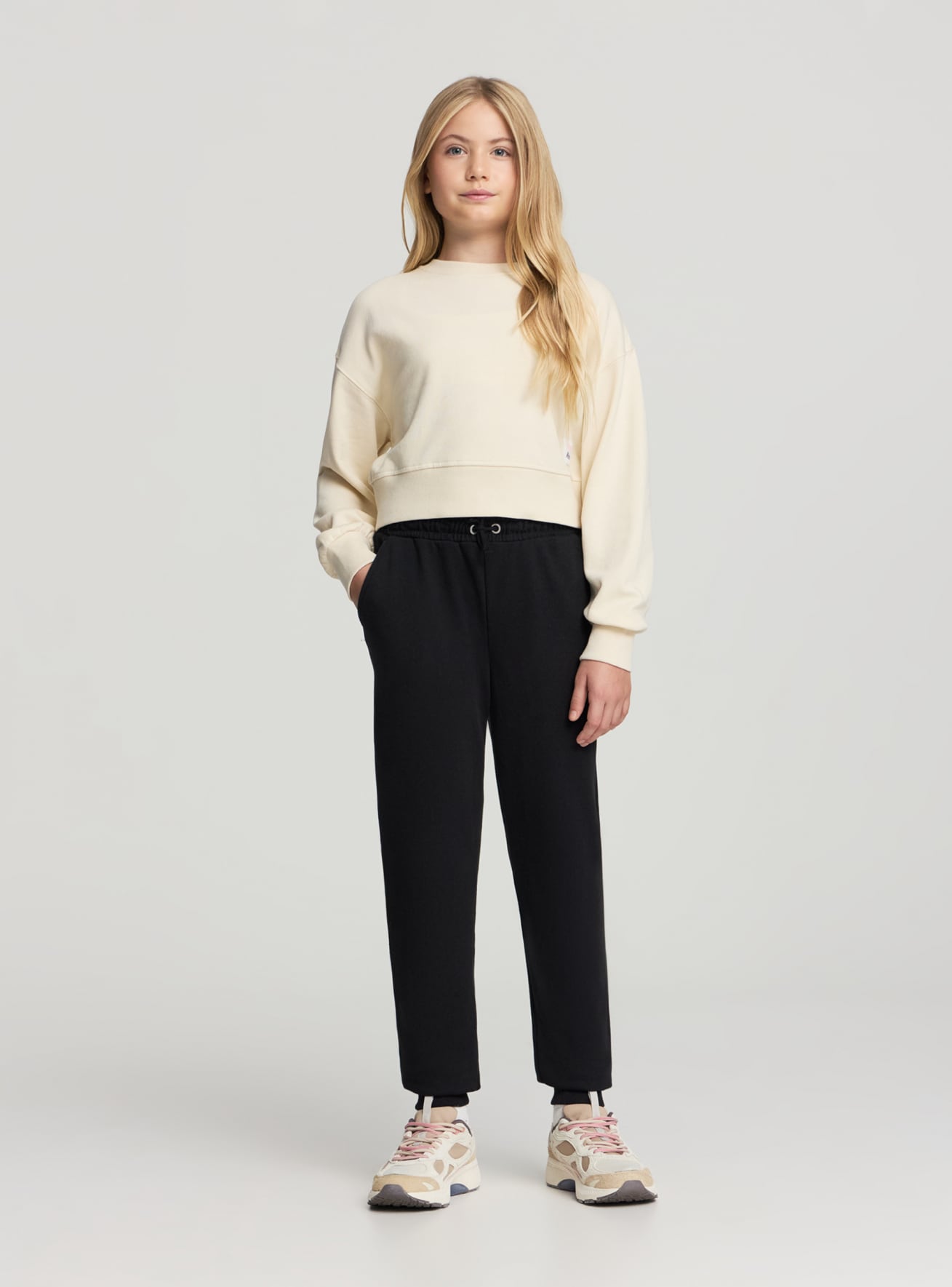 Pantalones de chándal lisos