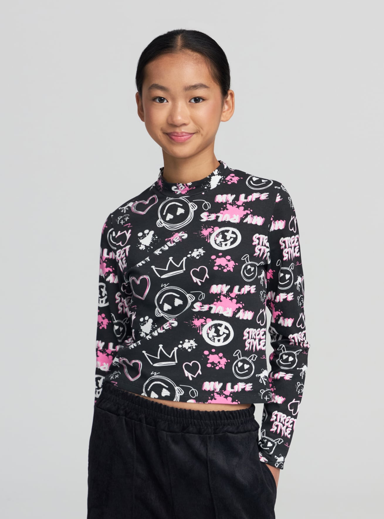 Long-sleeved T-shirt Girls Terranova