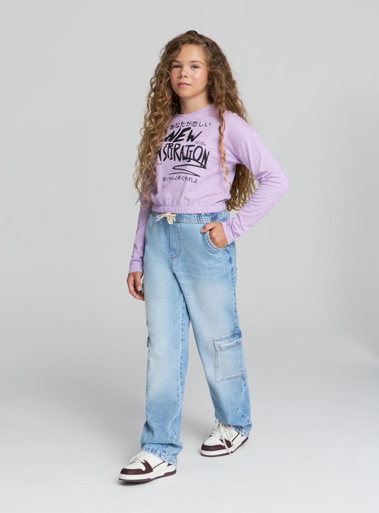 Long-sleeved T-shirt Girls Terranova