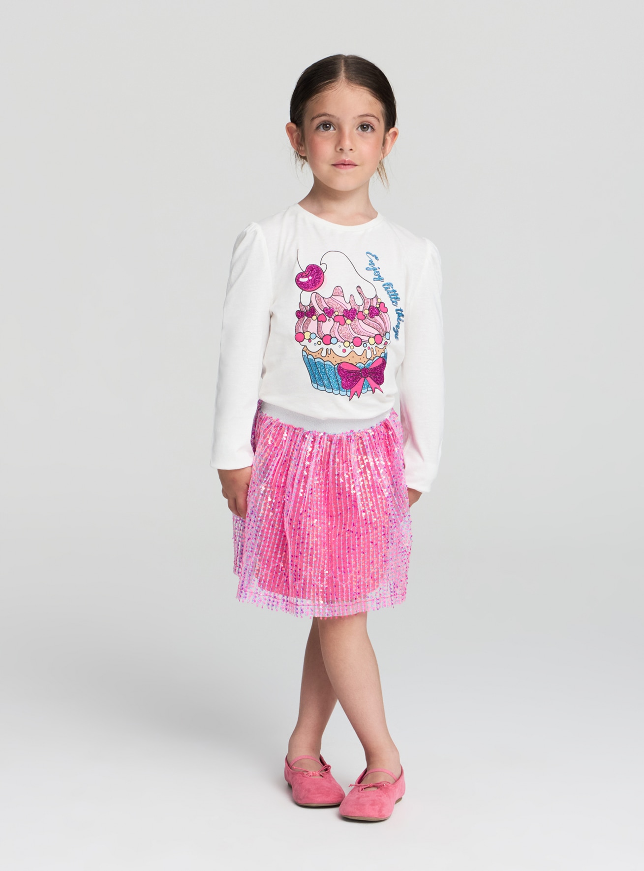 Long-sleeved T-shirt Girls Terranova