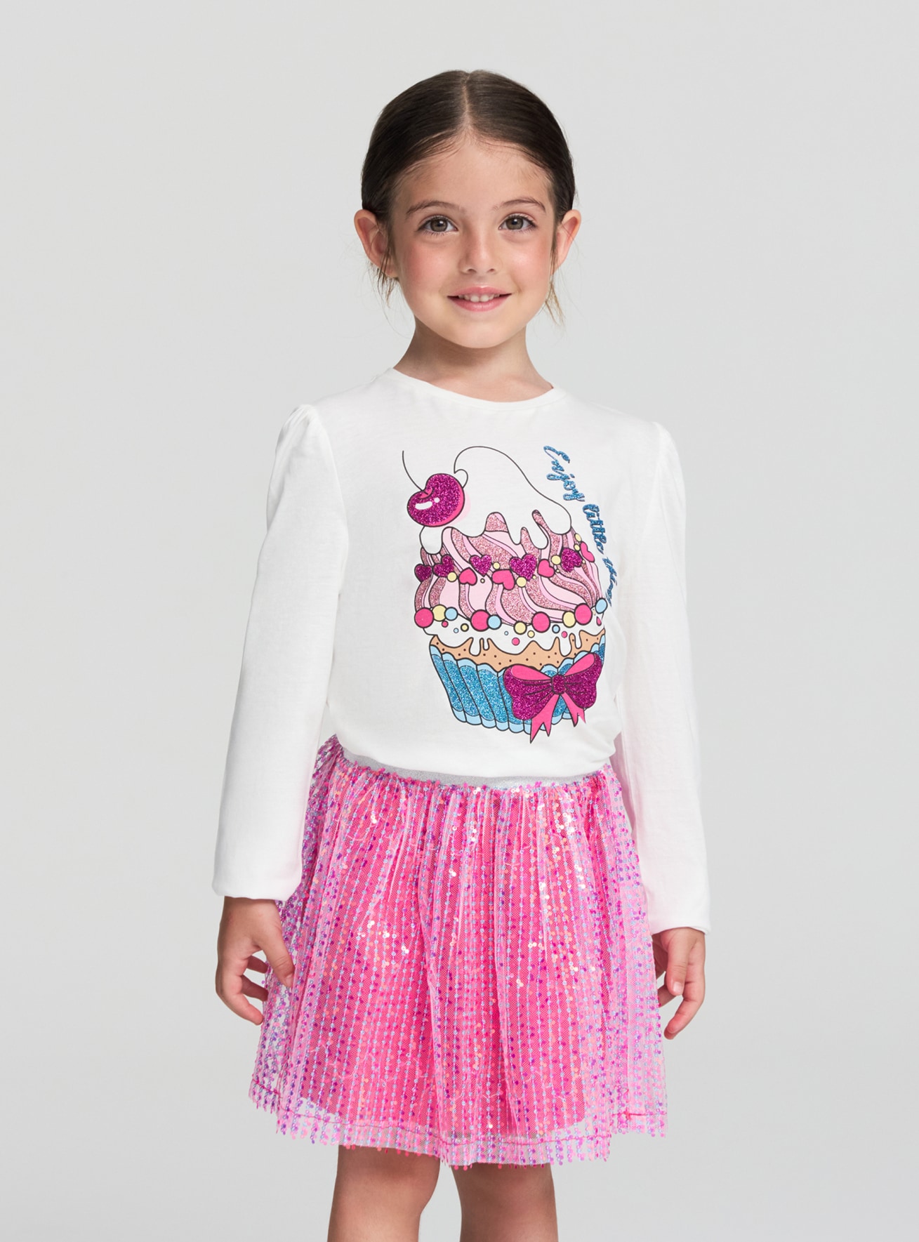 Long-sleeved T-shirt Girls Terranova