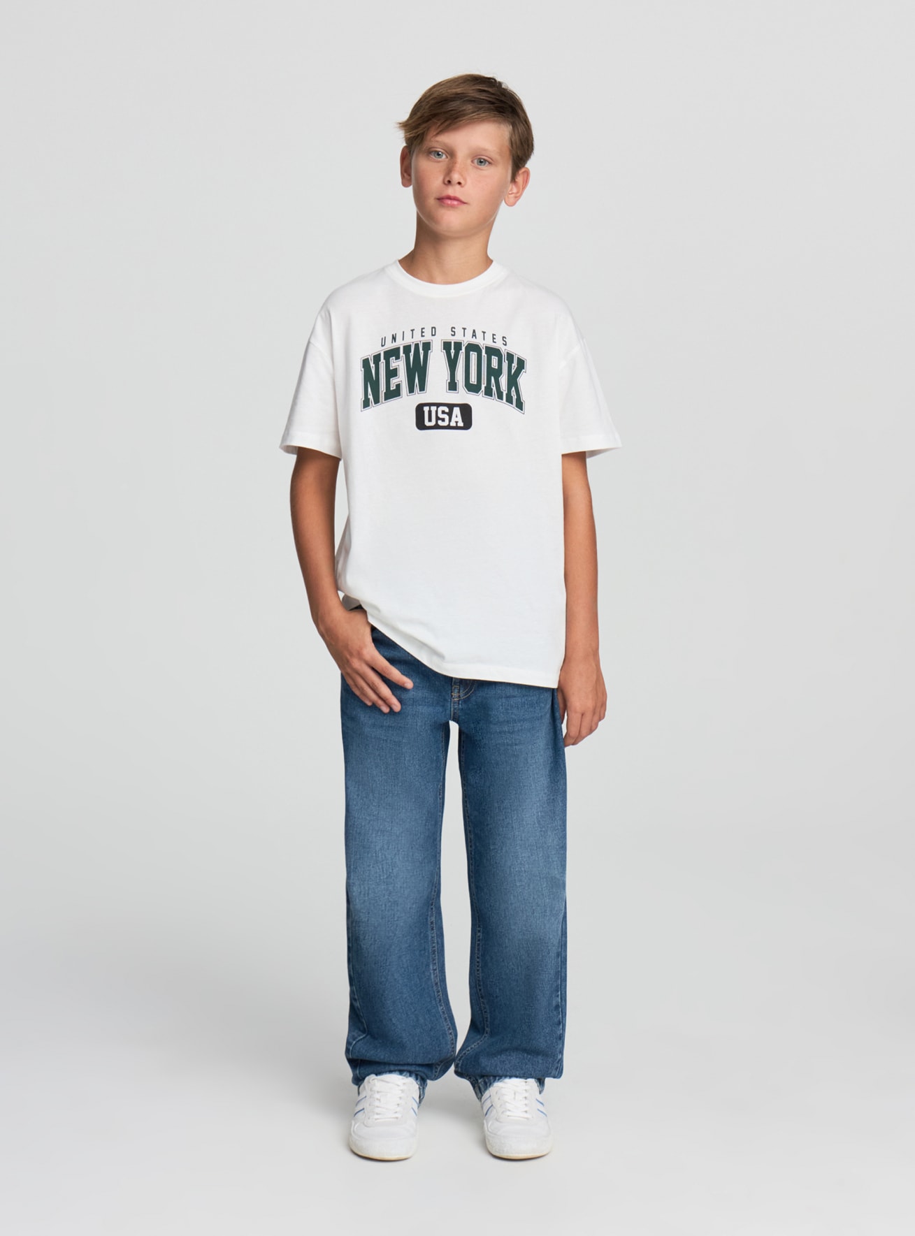 Pantalone Jeans Lungo Bambino Kids
