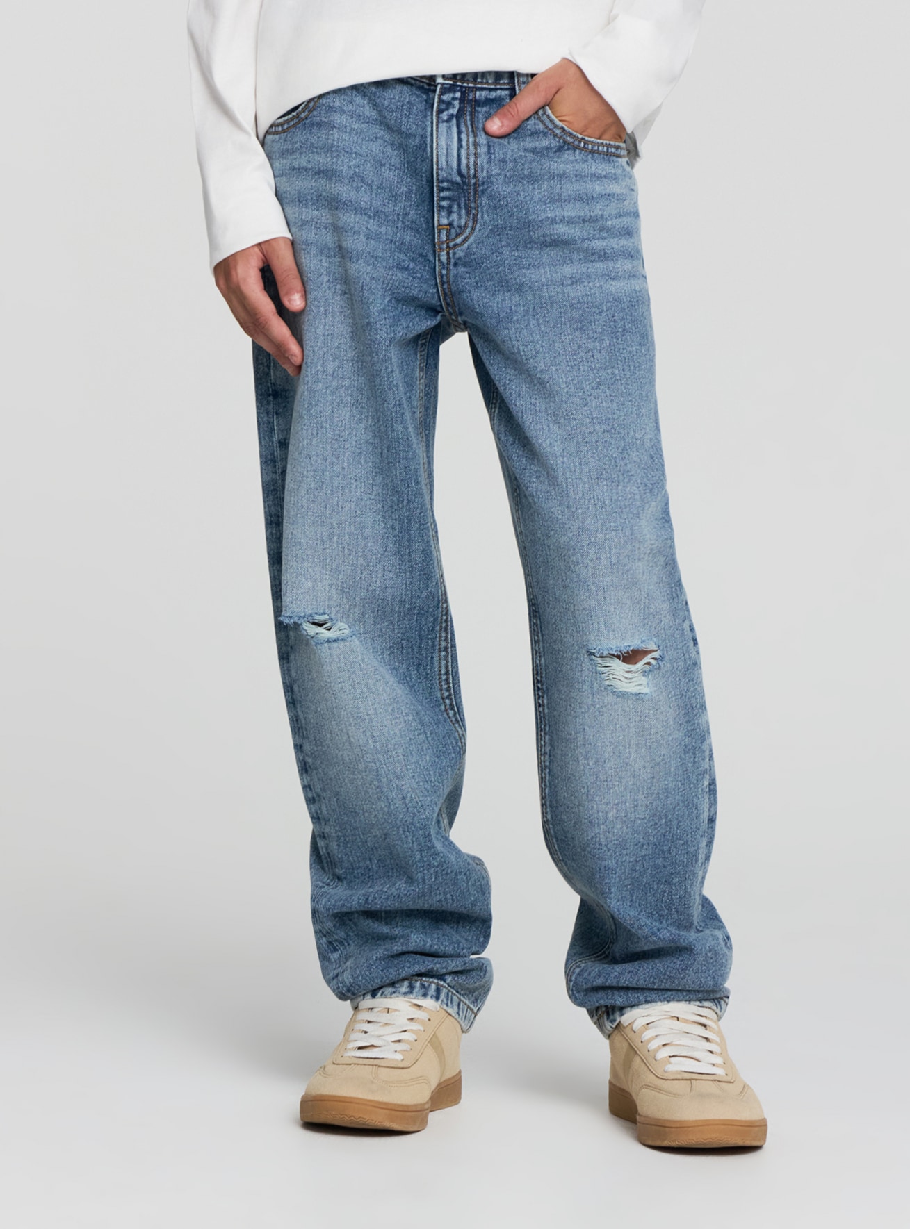 Pantalone Jeans Lungo Bambino Kids