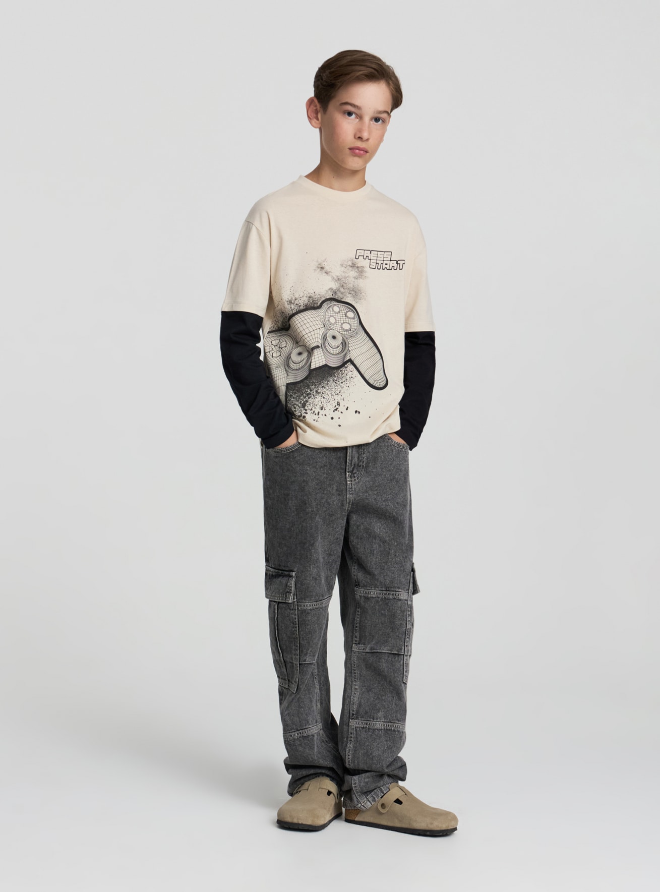 T-Shirt ML Chłopiec Terranova