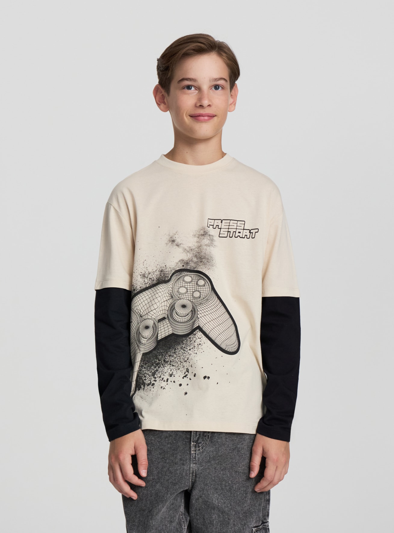 T-Shirt ML Chłopiec Terranova