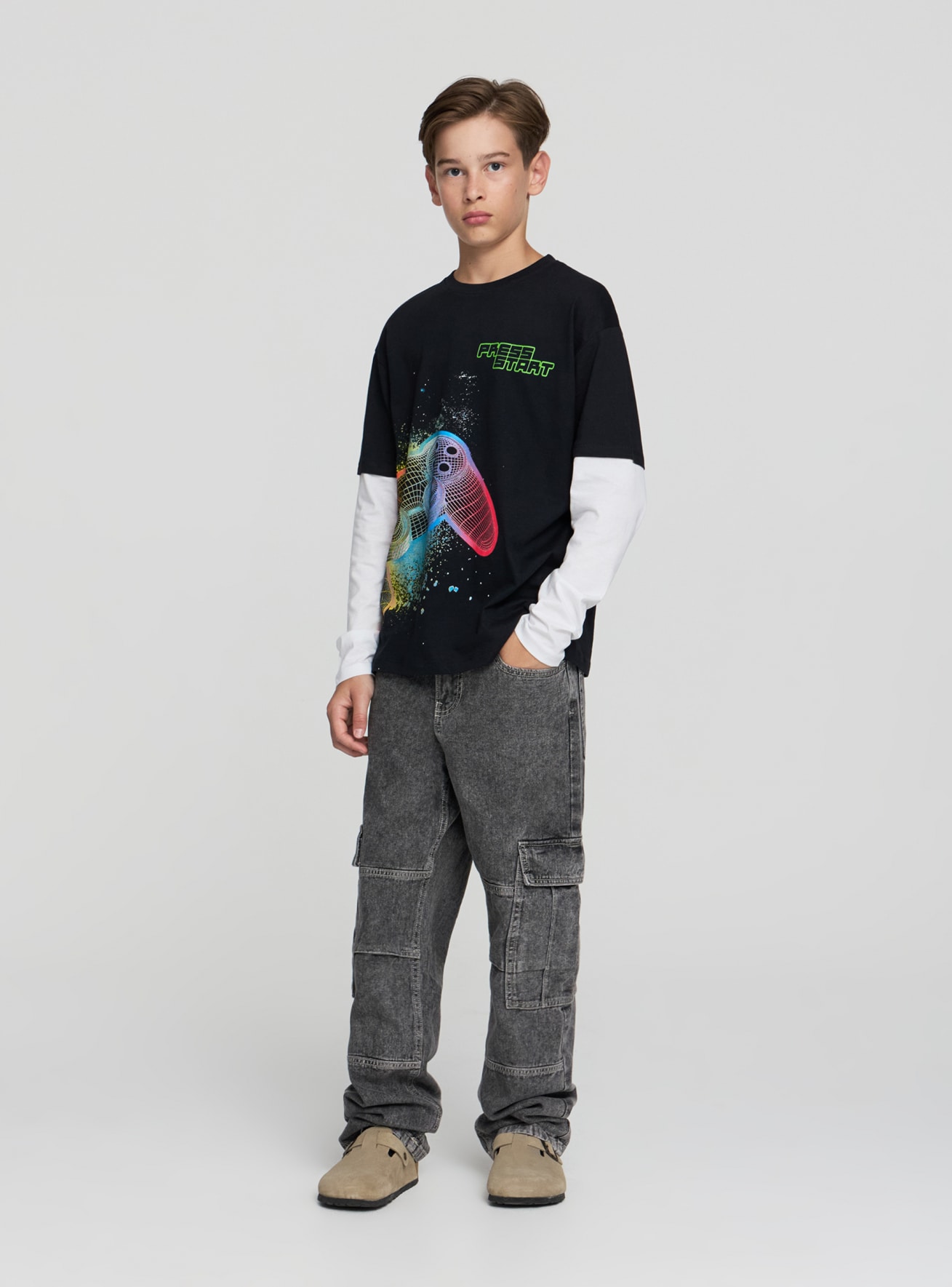 T-Shirt ML Junge Terranova