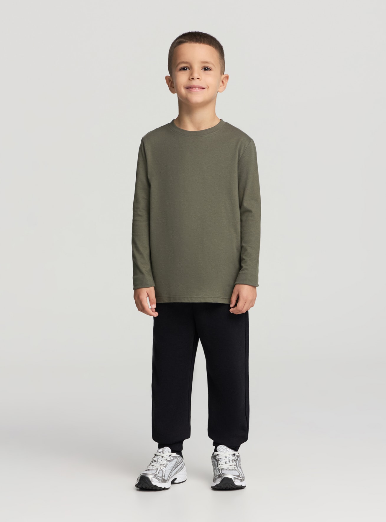 Zestaw 3 jednokolorowych koszulek