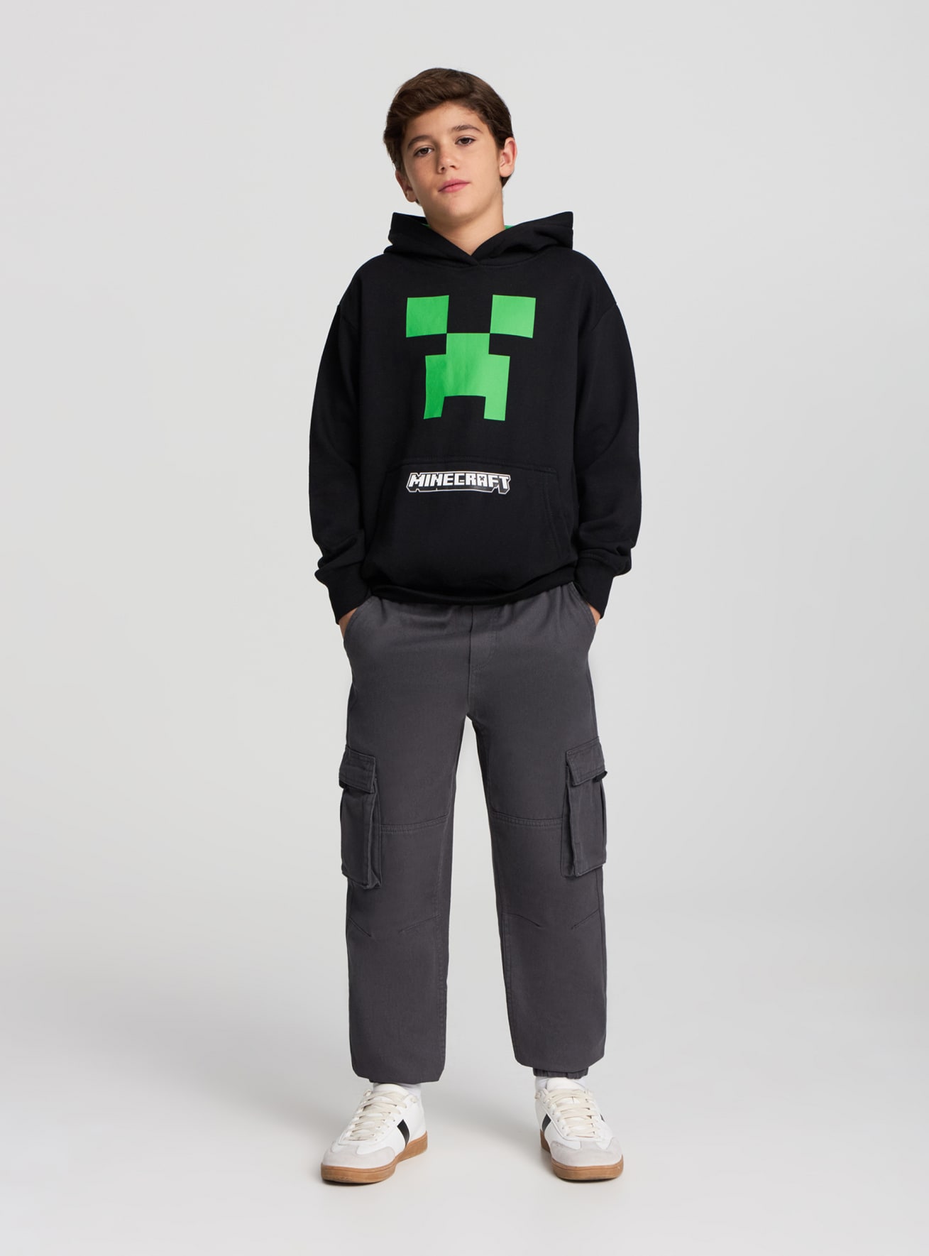 Mikina s kapucí Minecraft®