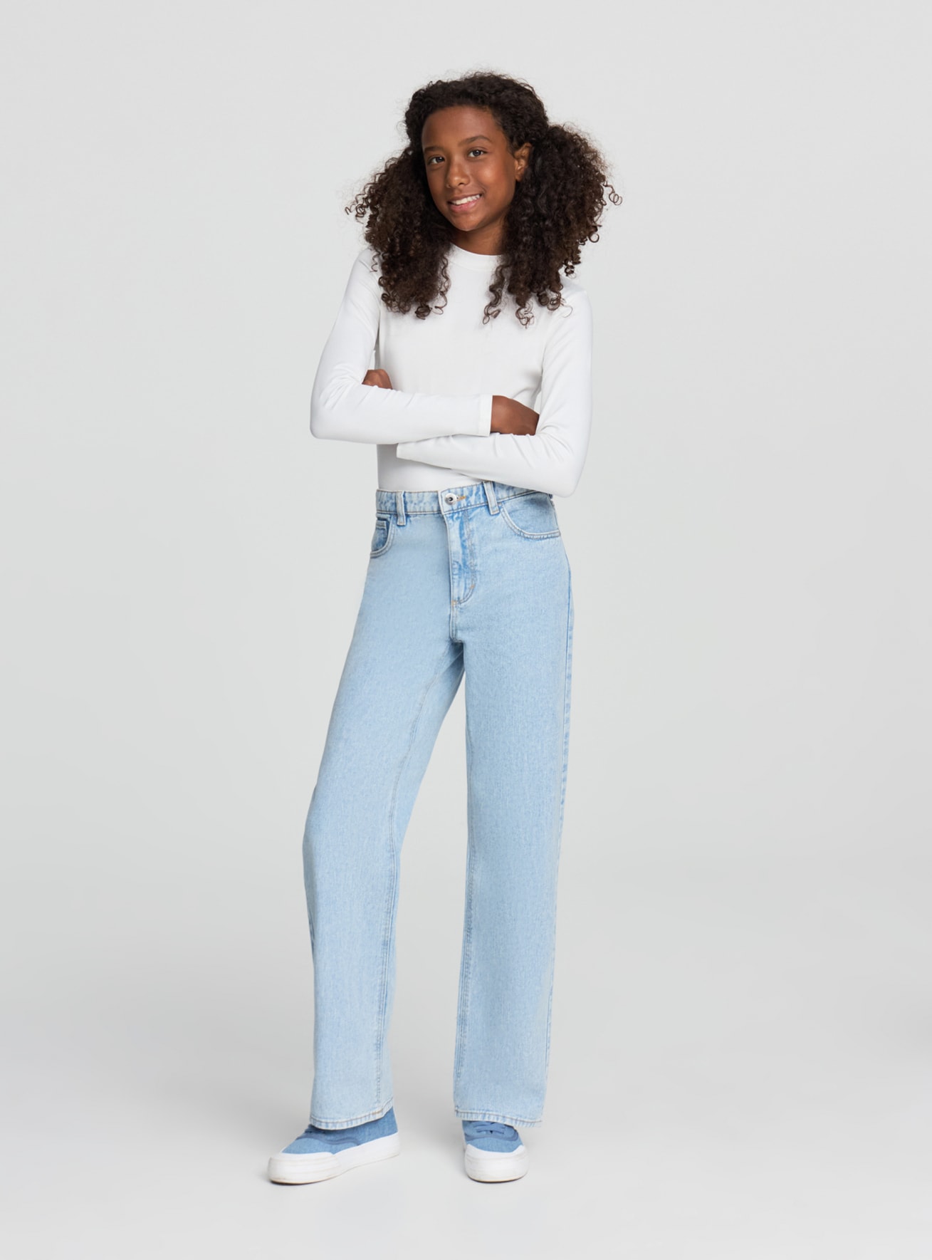 Pantalone Jeans Lungo Bambina Kids