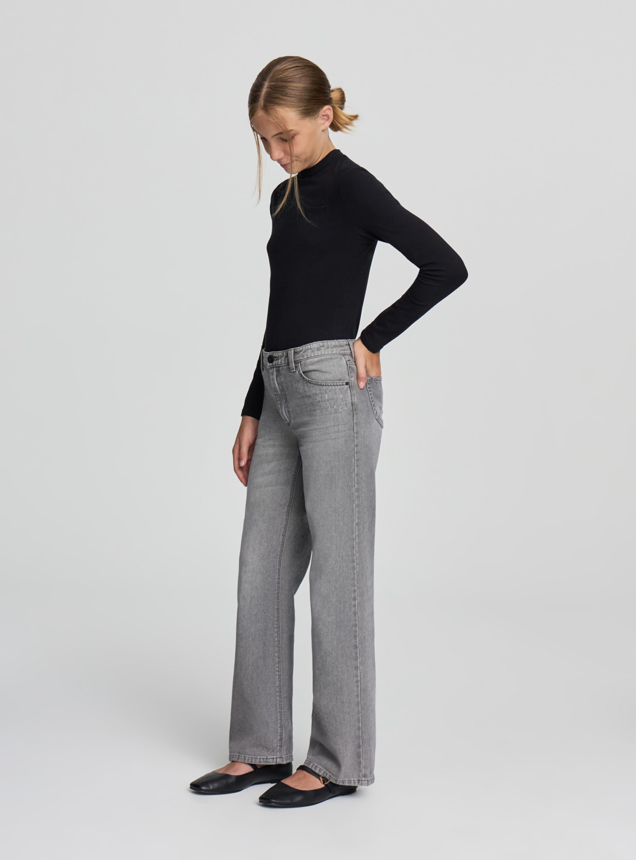 Pantalone Jeans Lungo Bambina Kids