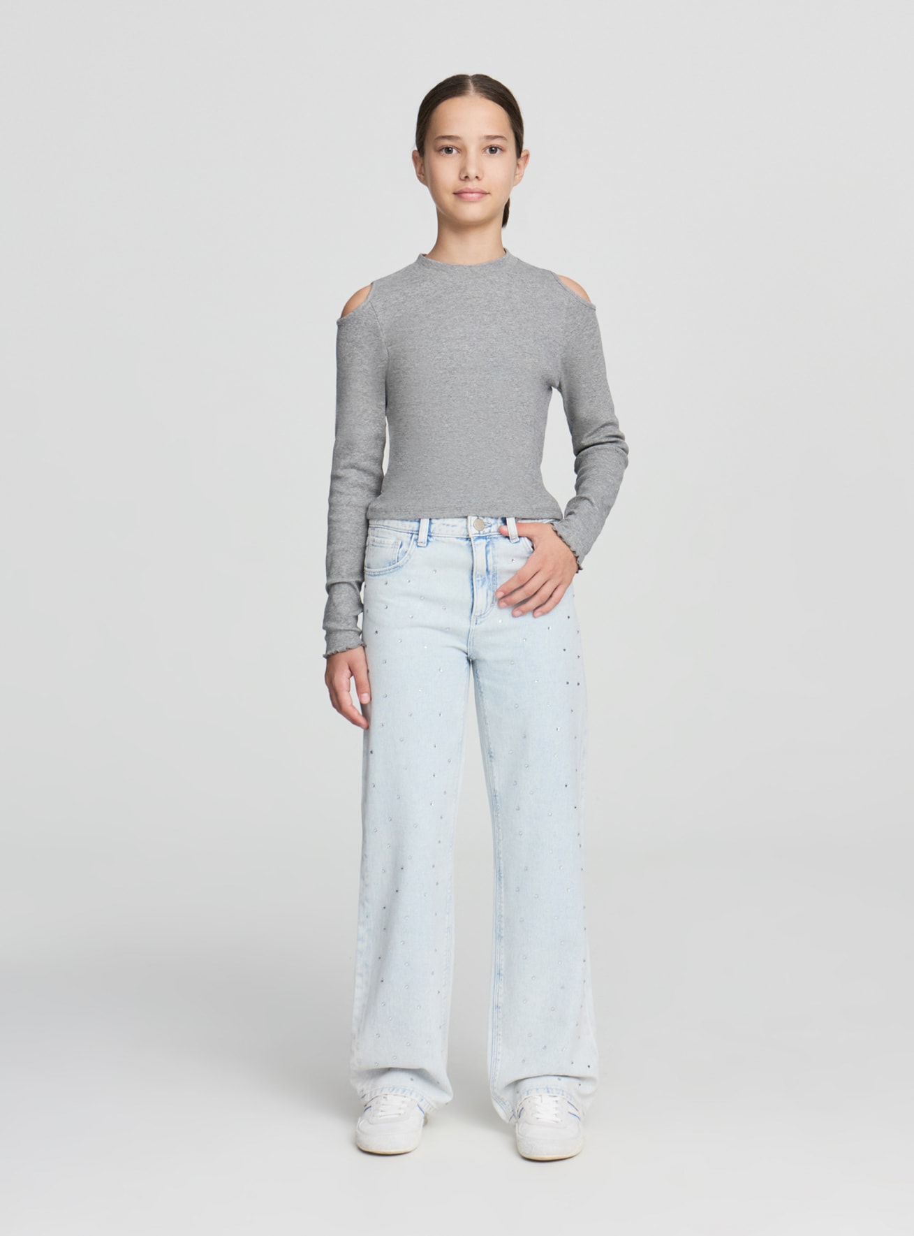 Pantalone Jeans Lungo Bambina Kids