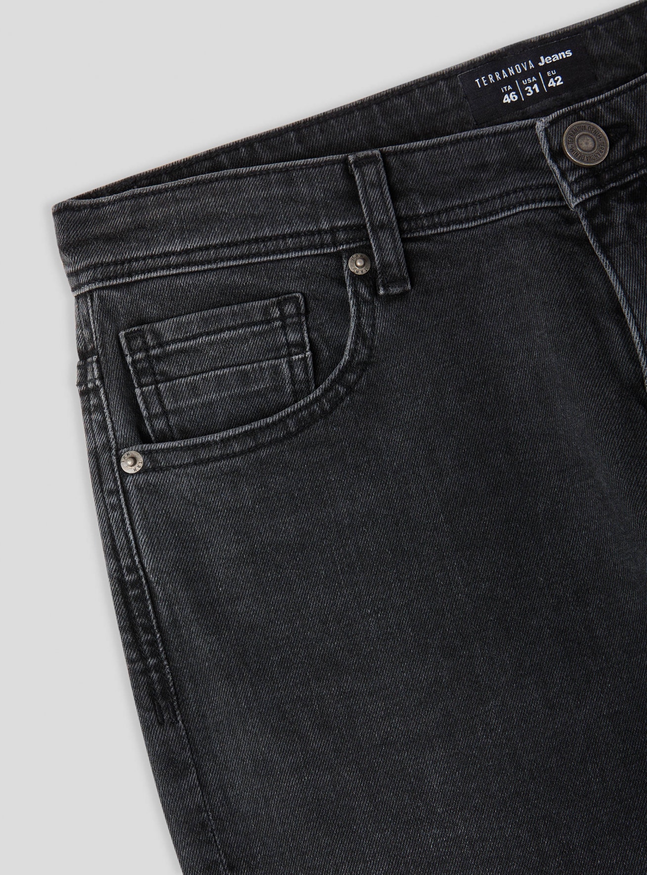 Pantalone Jeans Lungo Herren Terranova