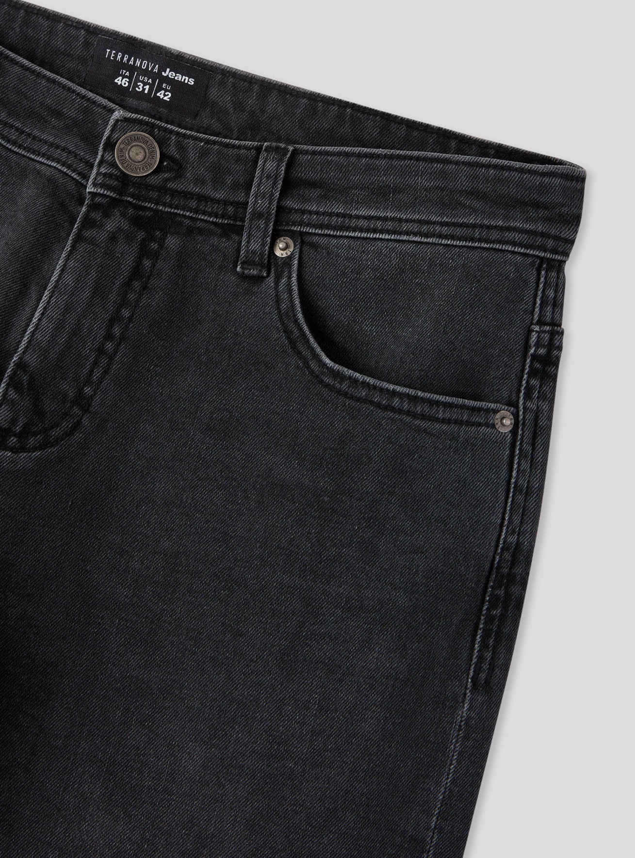Pantalone Jeans Lungo Herren Terranova