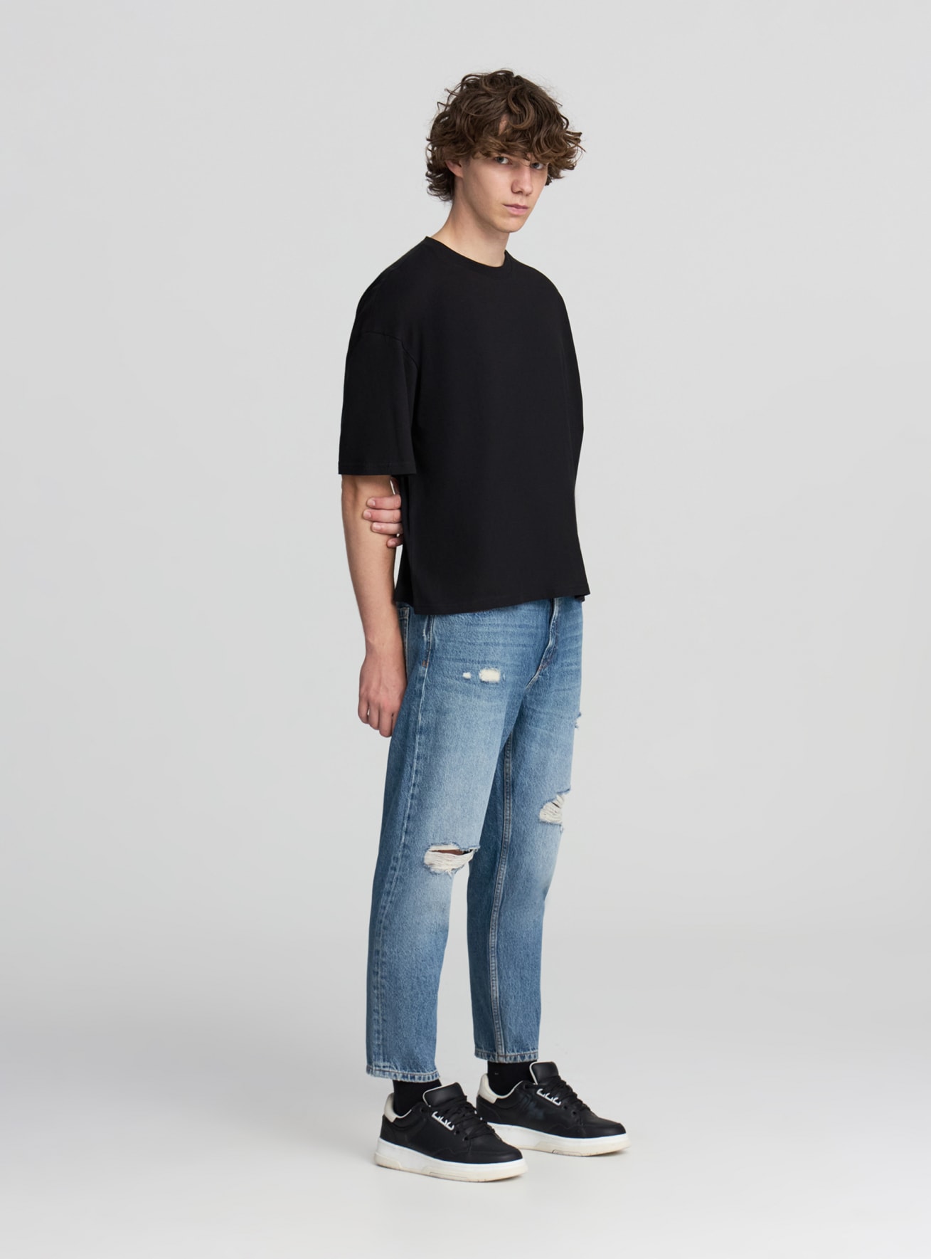 Pantalone Jeans Lungo Herren Terranova