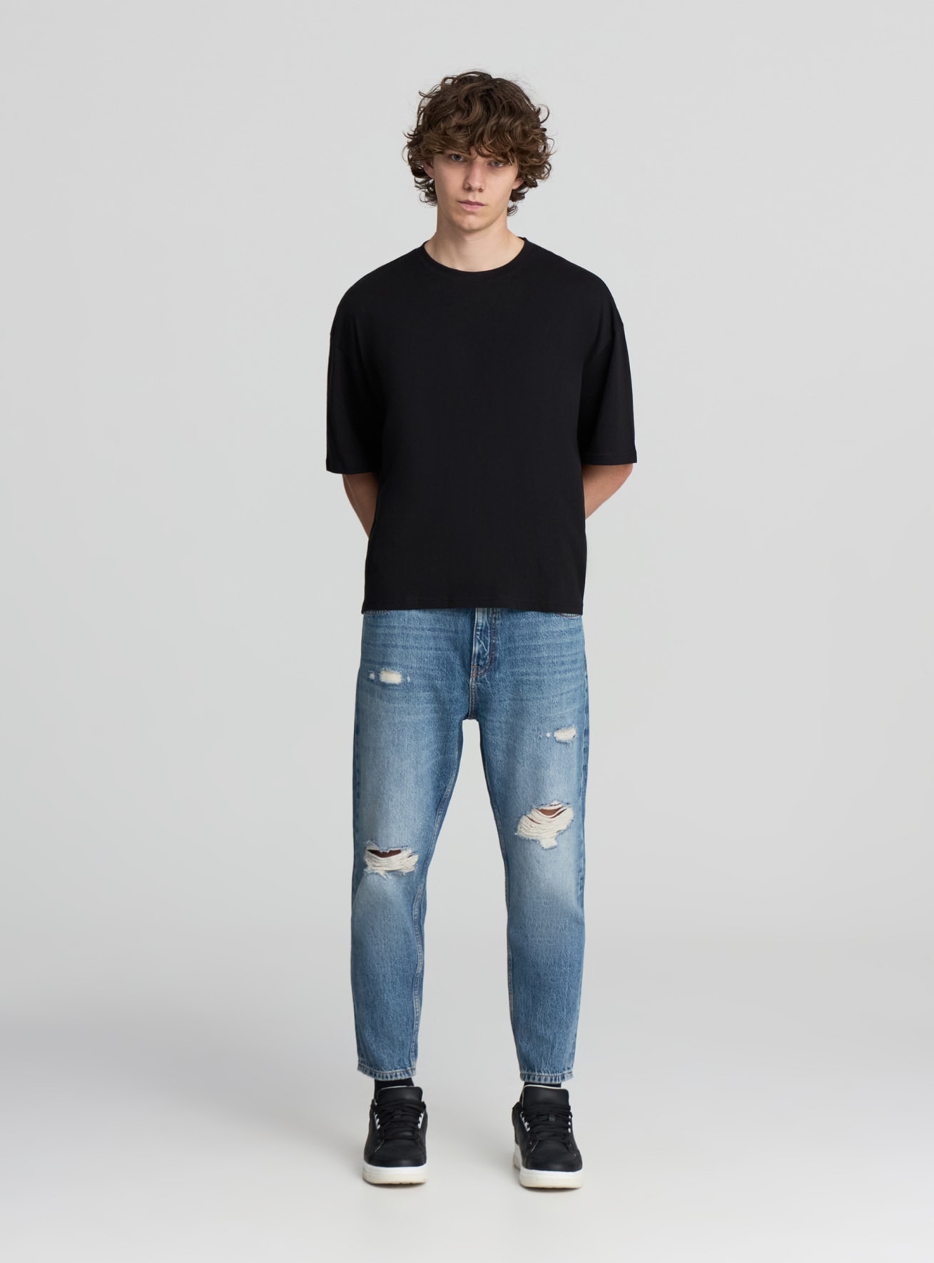 Pantalone Jeans Lungo Herren Terranova