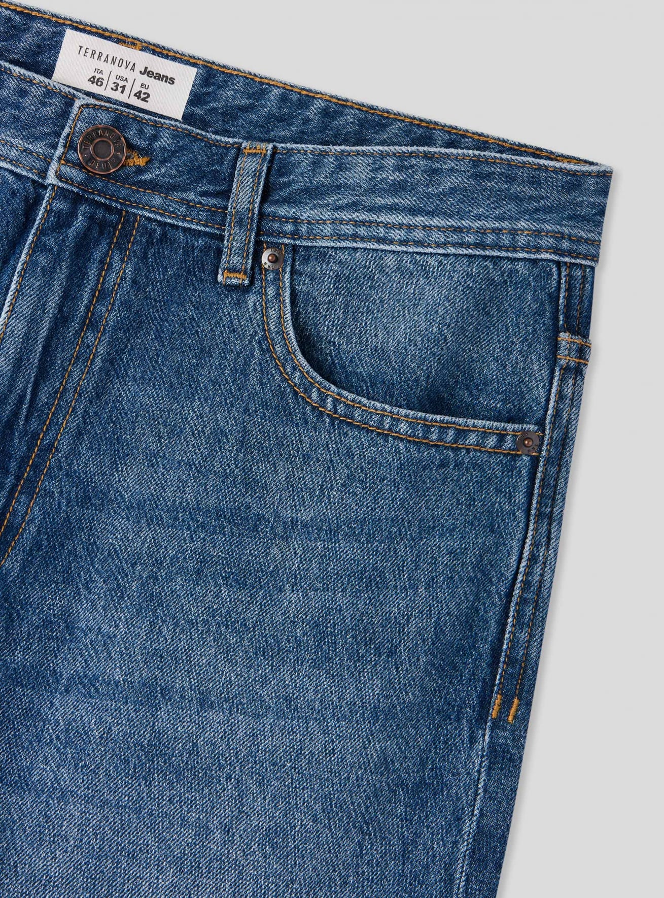 Pantalone Jeans Lungo Uomo Terranova