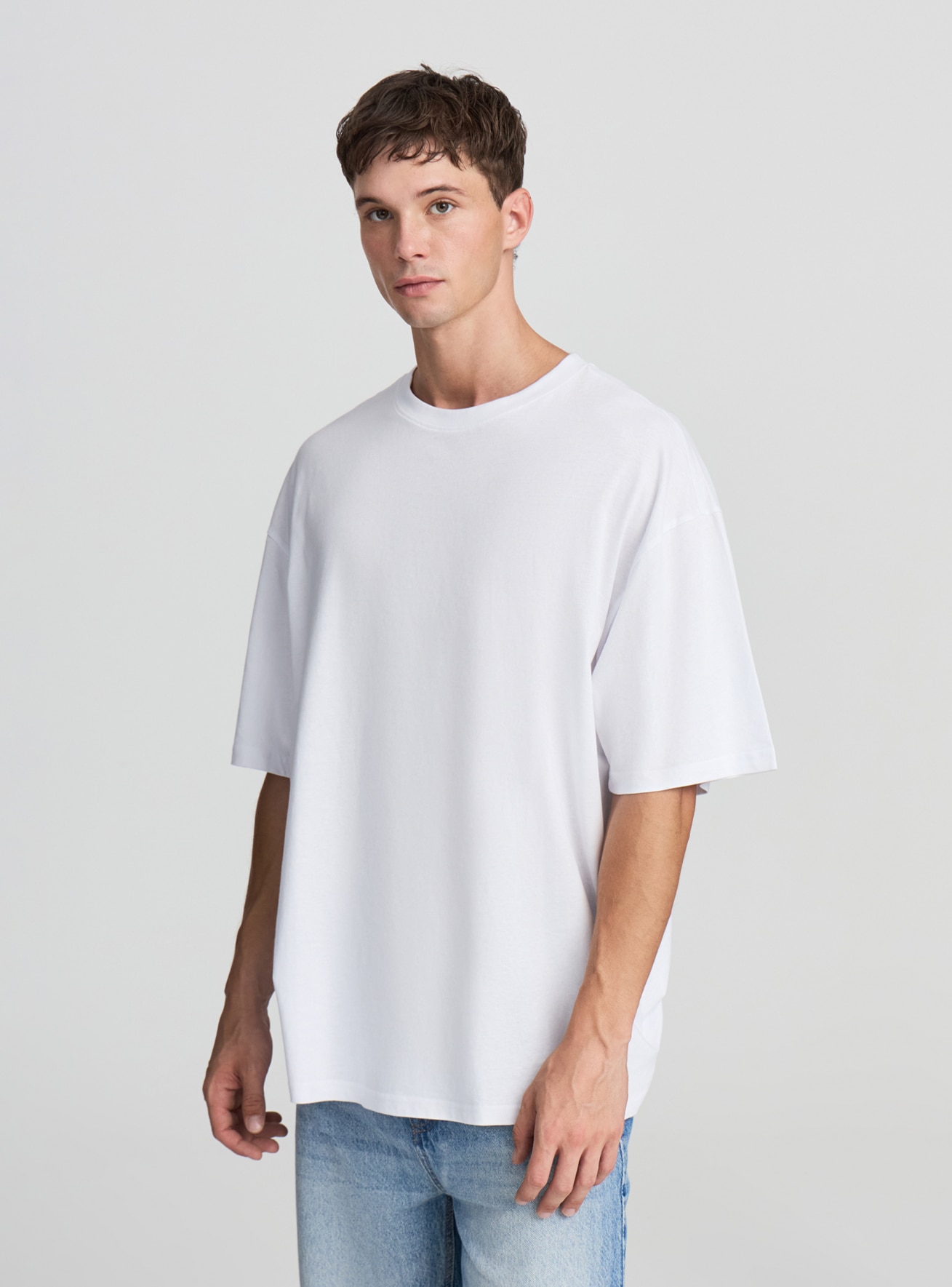 Plain oversized T-shirt