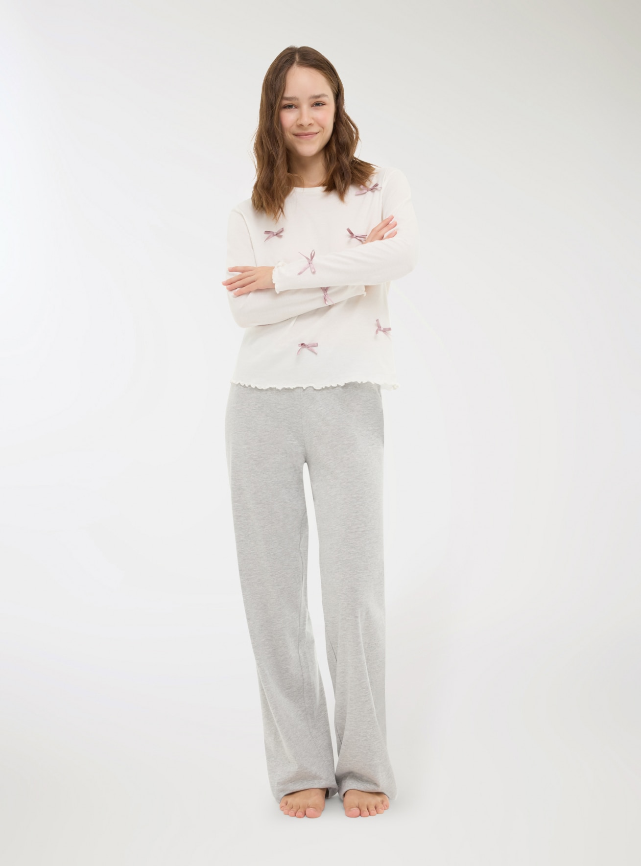 Długie spodnie Donna Terranova