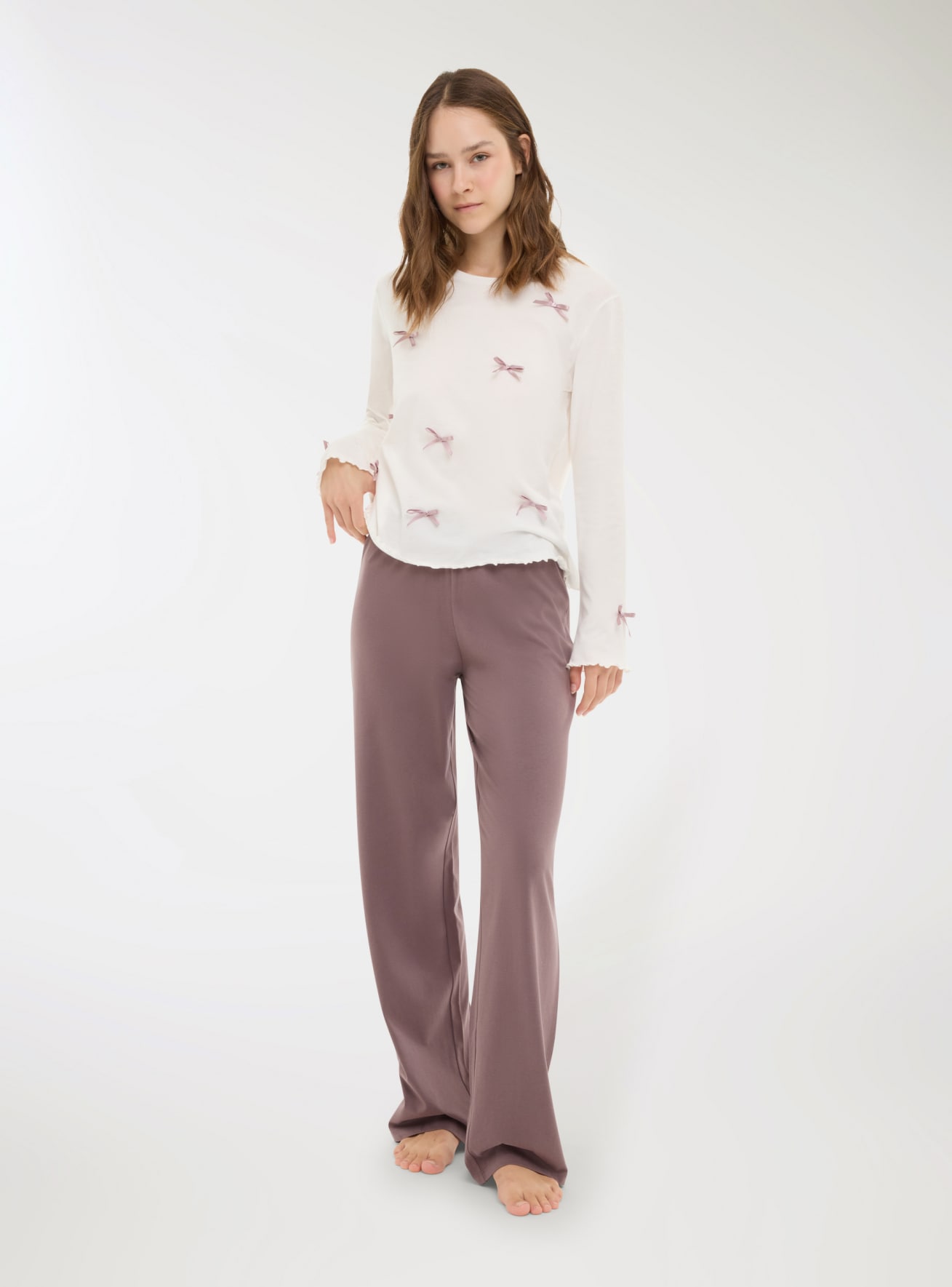 Długie spodnie Donna Terranova