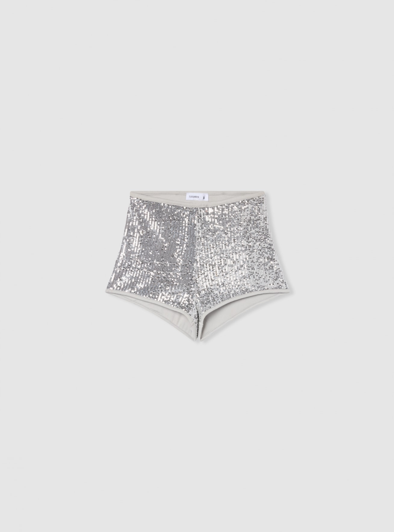Hot pants con paillettes