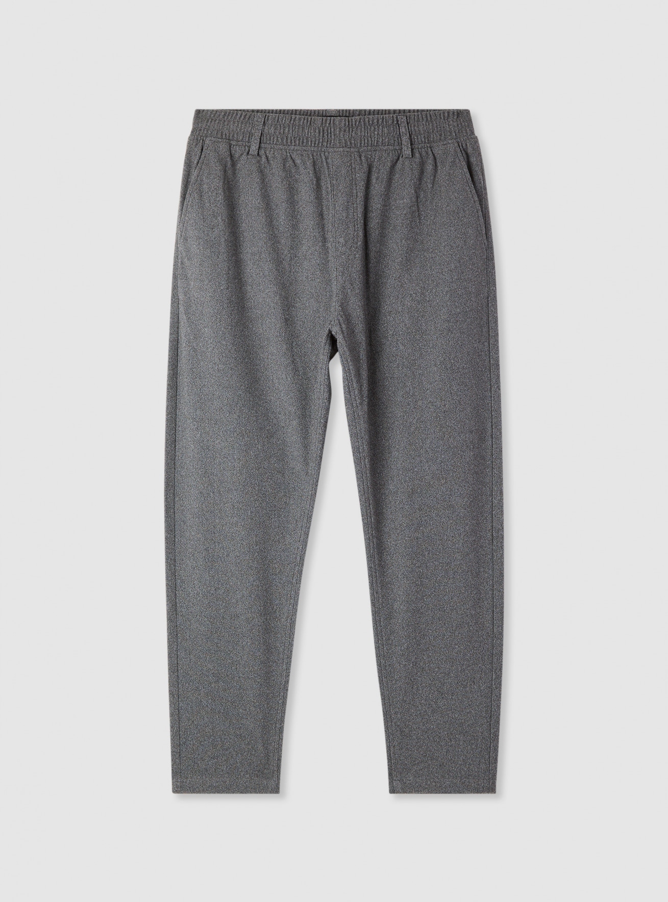 Pantaloni con vita elasticizzata e pinces