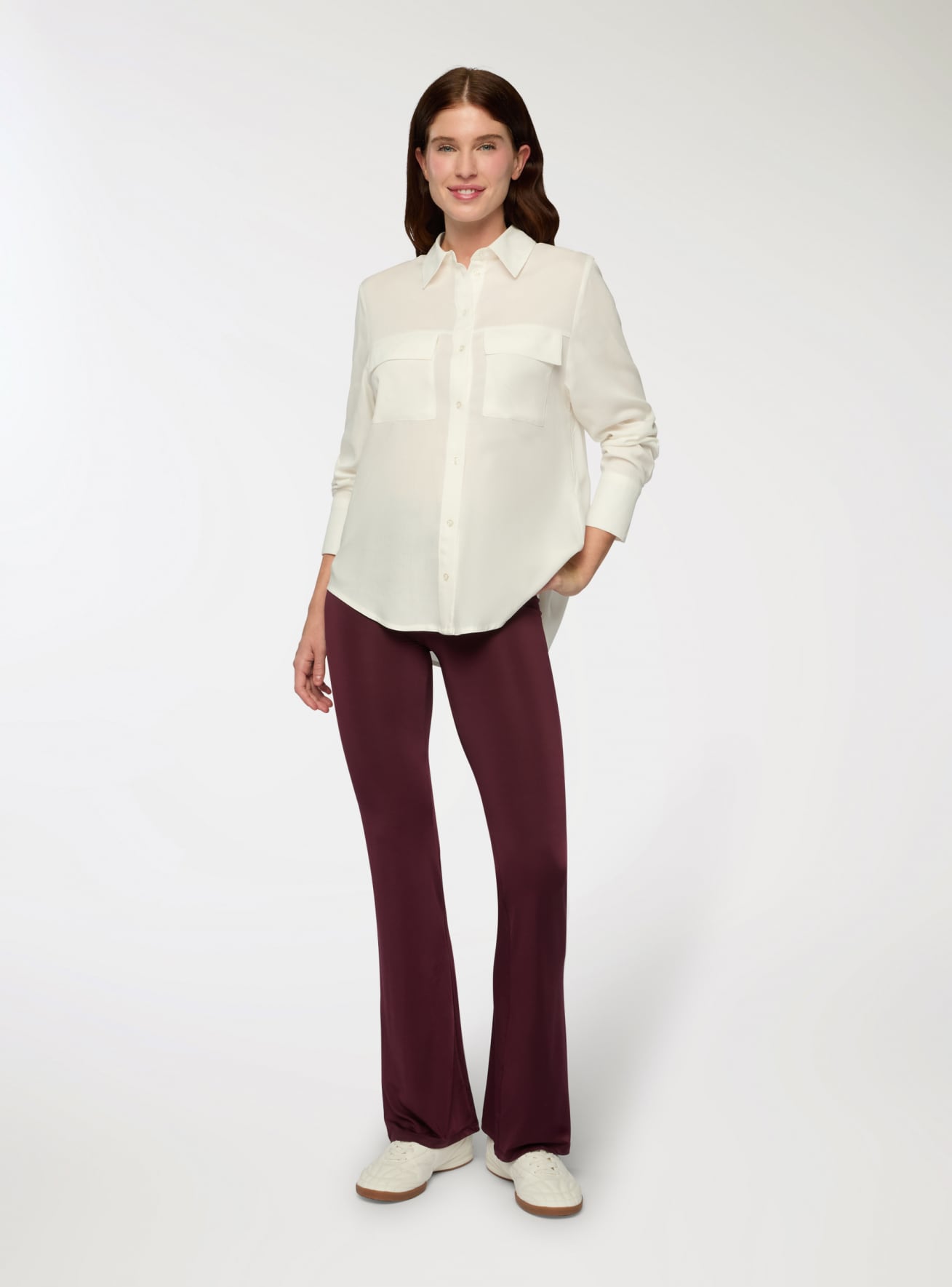 Camicia con tasche frontali