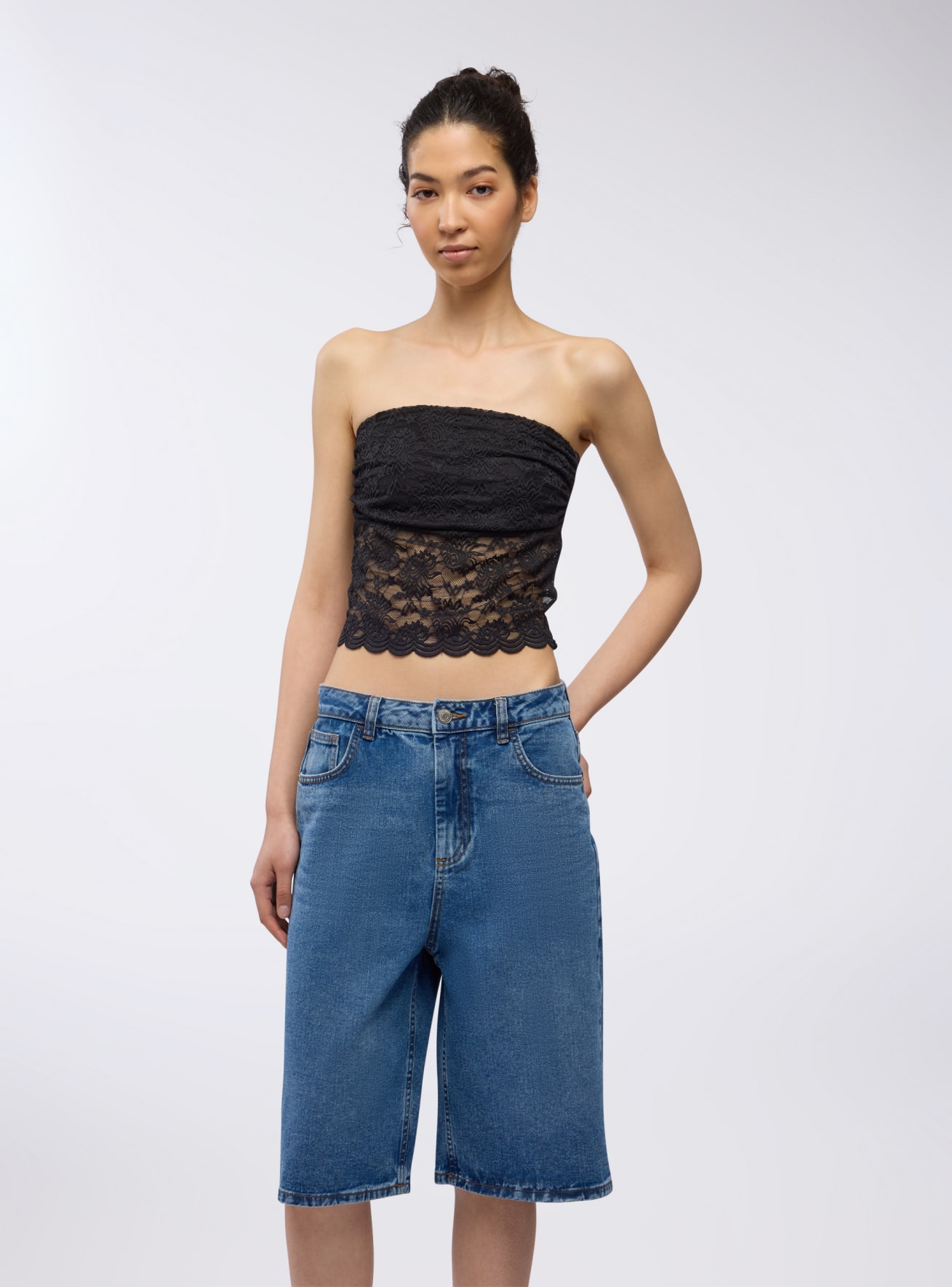 Pantalone Jeans Corto Damen Terranova