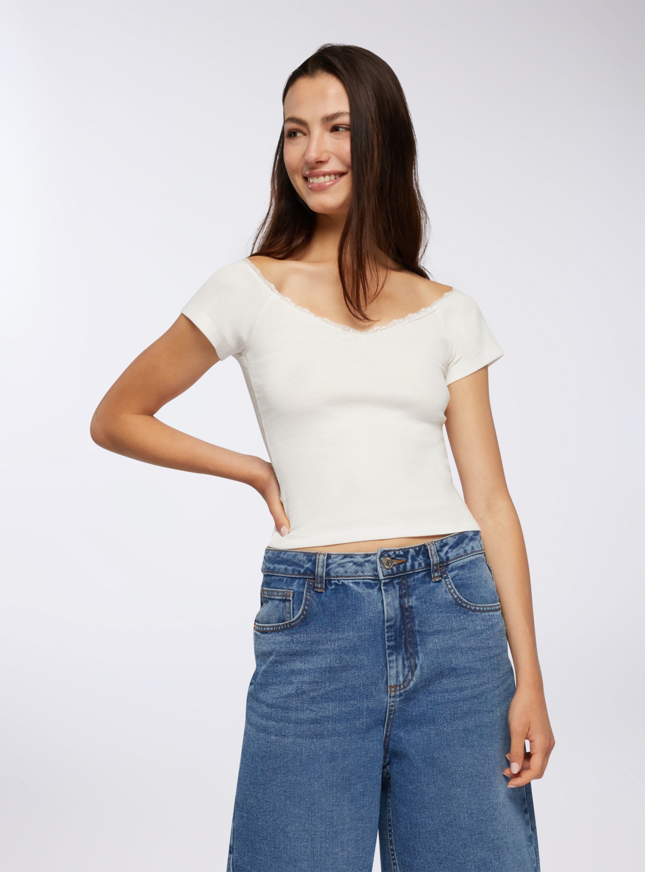 Pantalone Jeans Corto Damen Terranova
