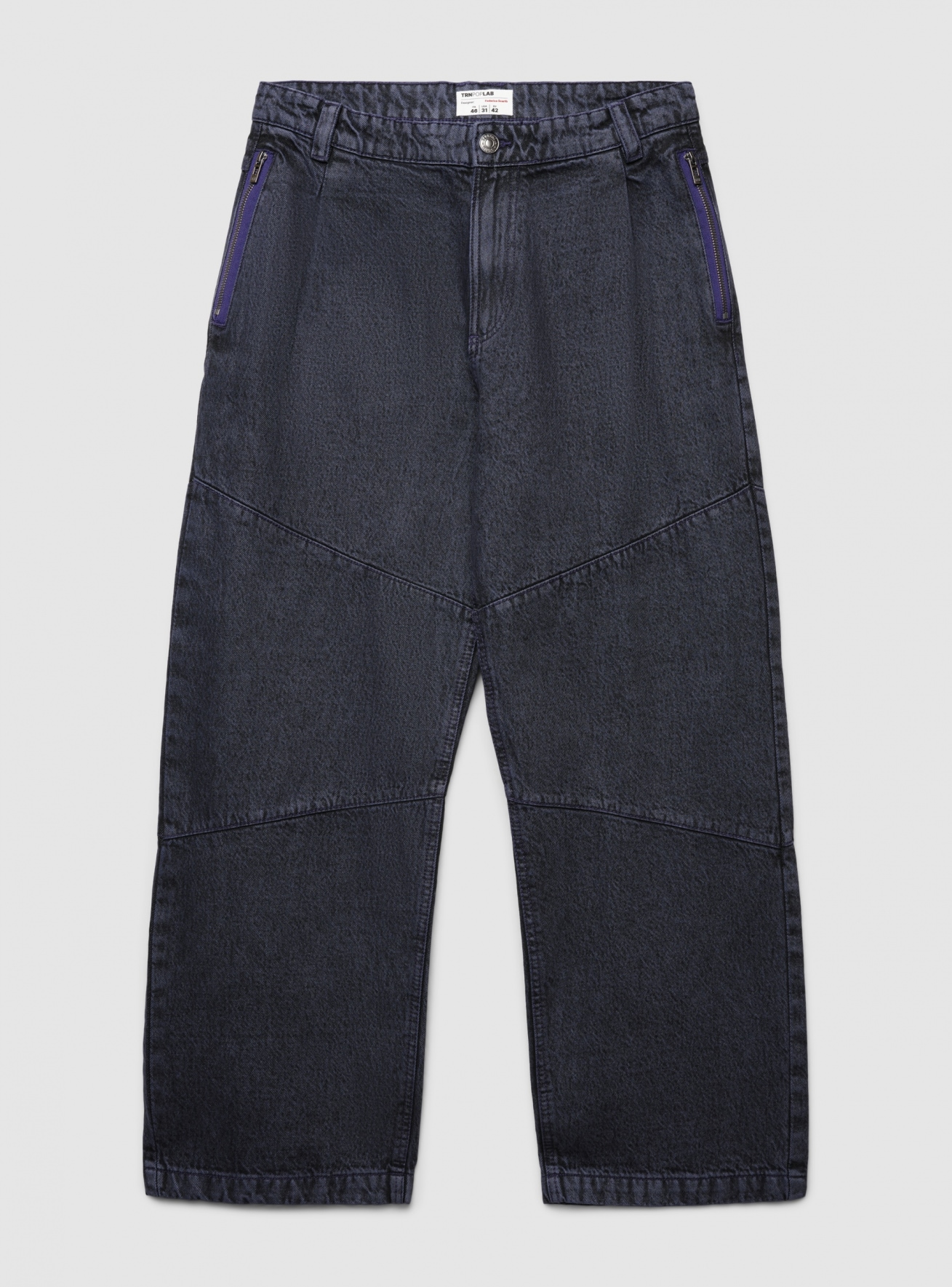 Jeans over tasche con zip TRNPOPLAB