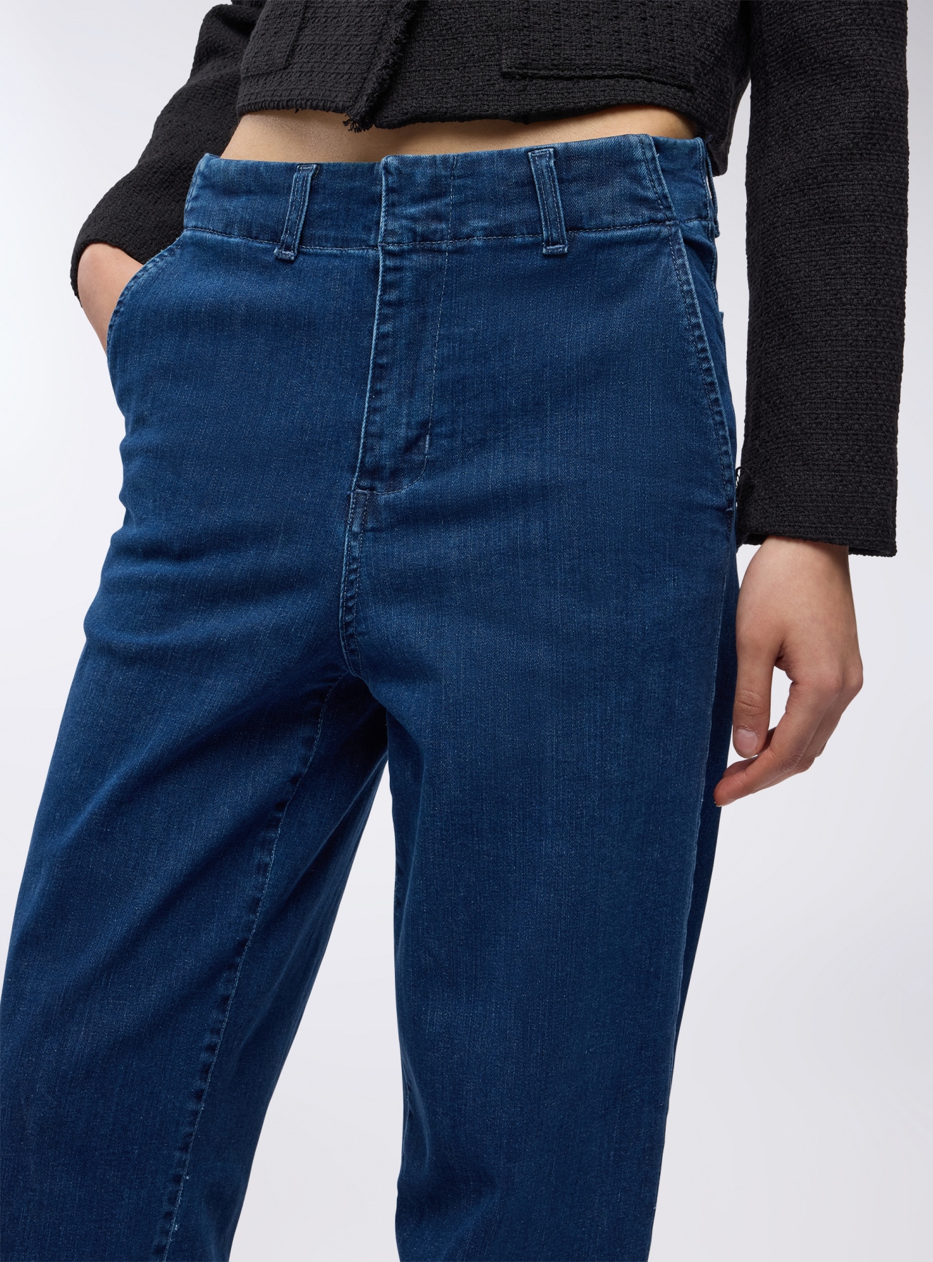 Pantalone Jeans Lungo Donna Terranova